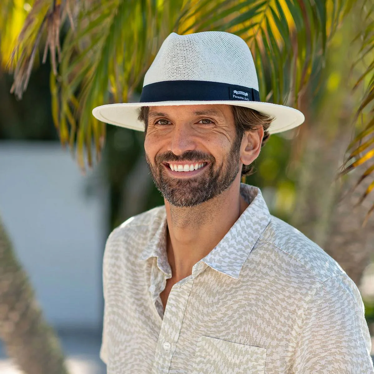 Kingfin Toyo Straw Safari Fedora Hat - Image 5
