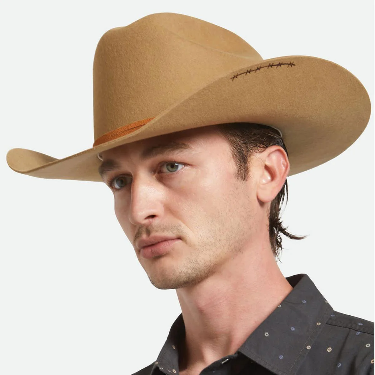 Laredo Branded Wool Felt Cowboy Hat - Image 2