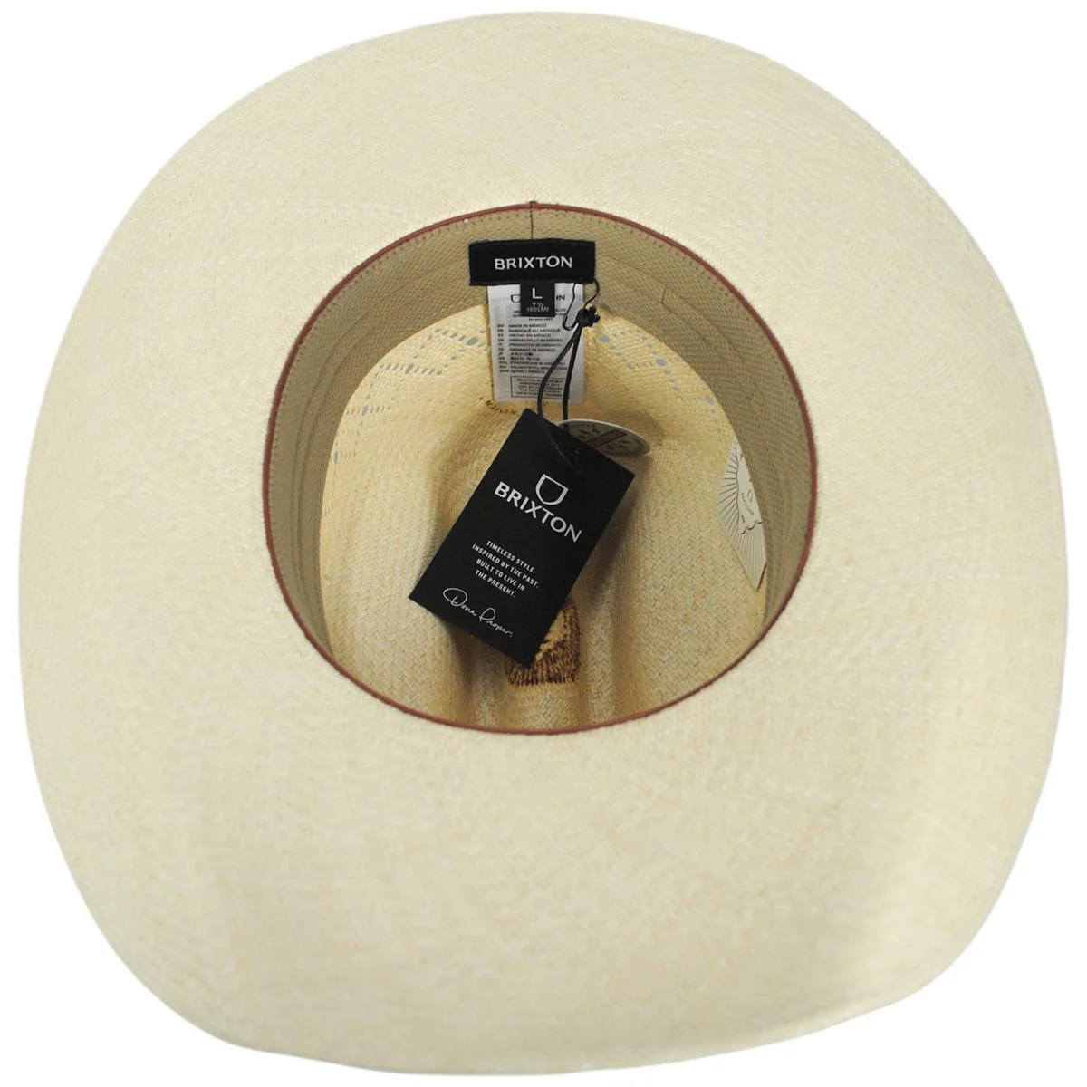 Laredo Panama Straw Western Hat - Image 6