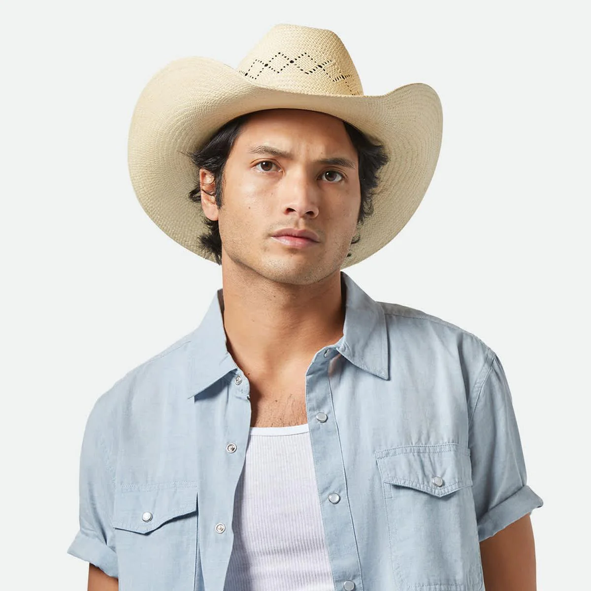 Laredo Panama Straw Western Hat - Image 7