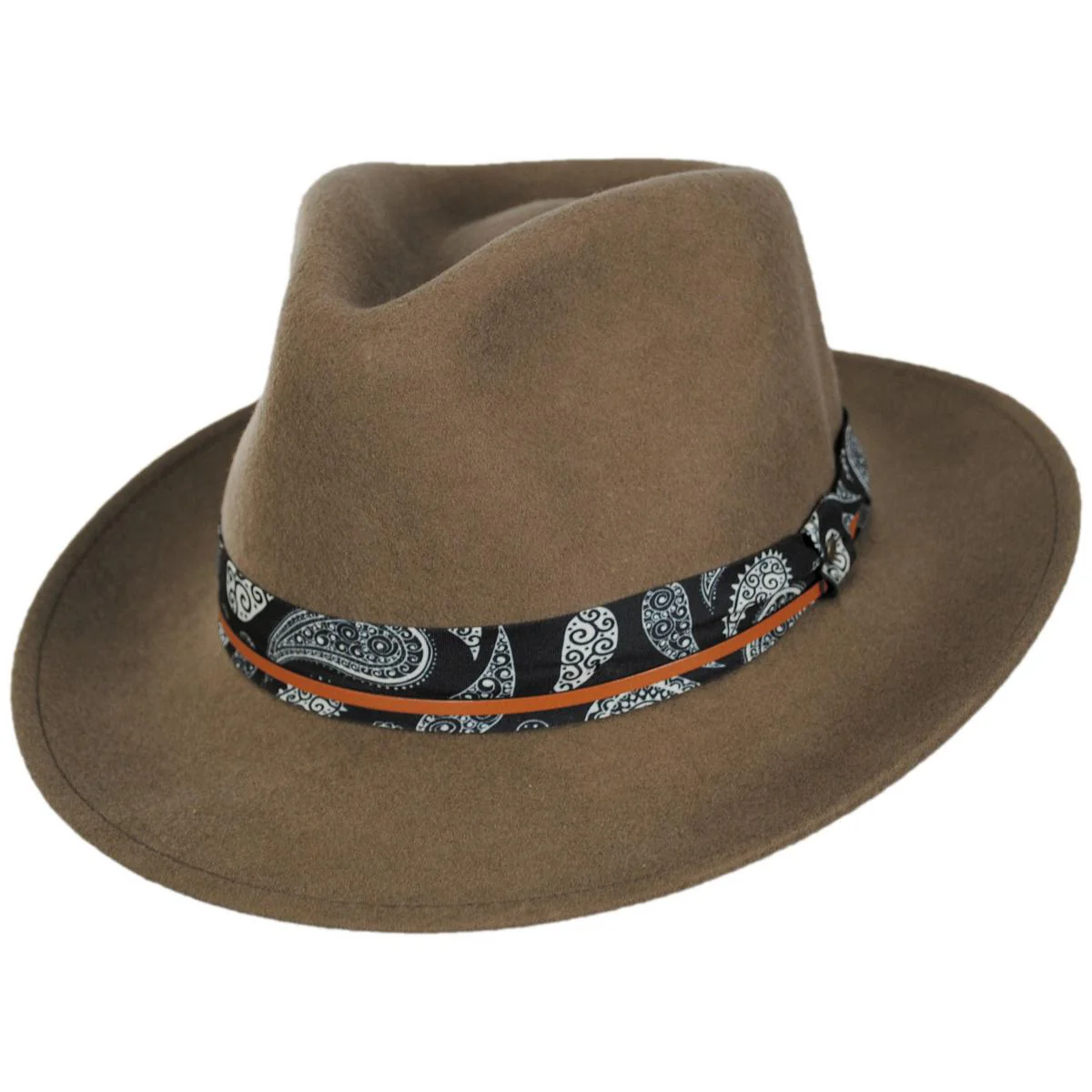 Lash Wool Felt Fedora Hat
