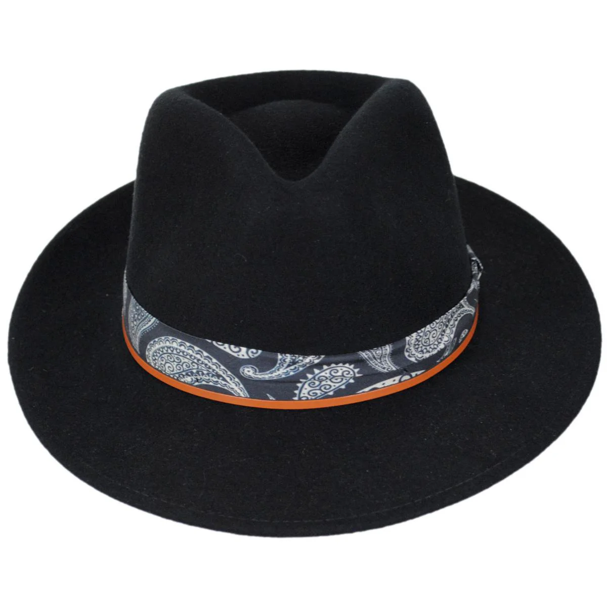 Lash Wool Felt Fedora Hat - Image 6