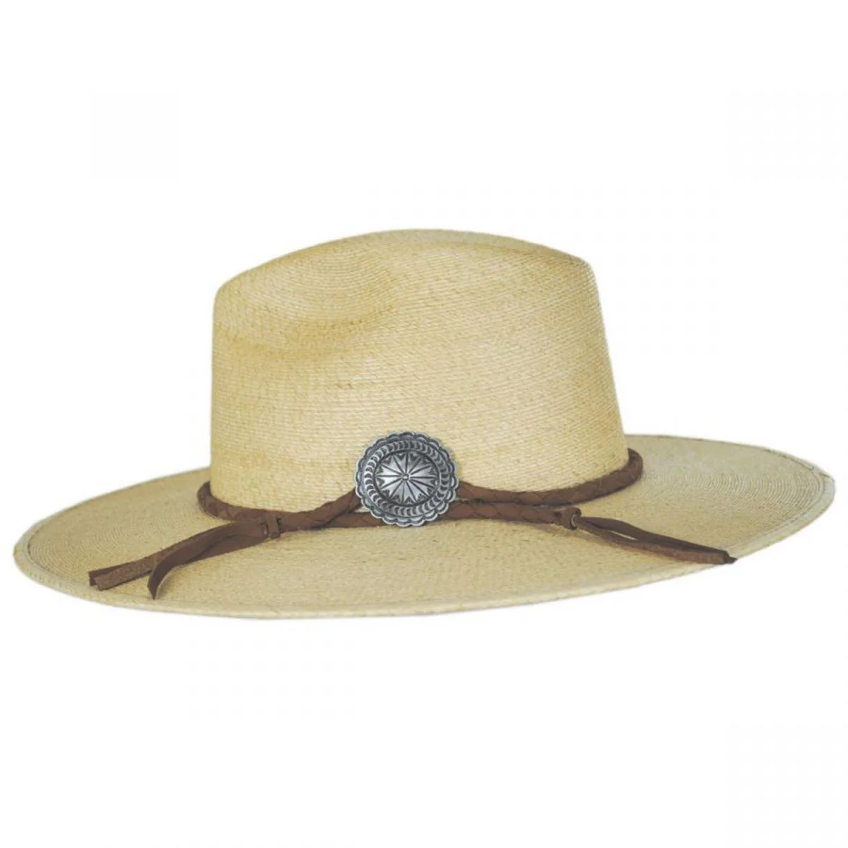 Lefty Palm Straw Fedora Hat - Image 4