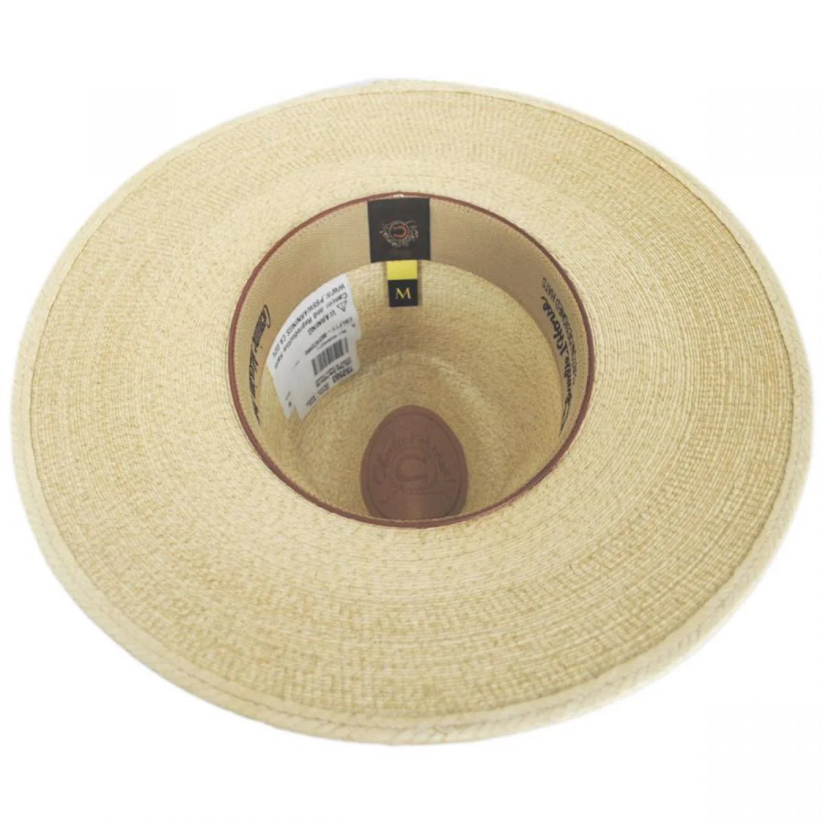 Lefty Palm Straw Fedora Hat - Image 5