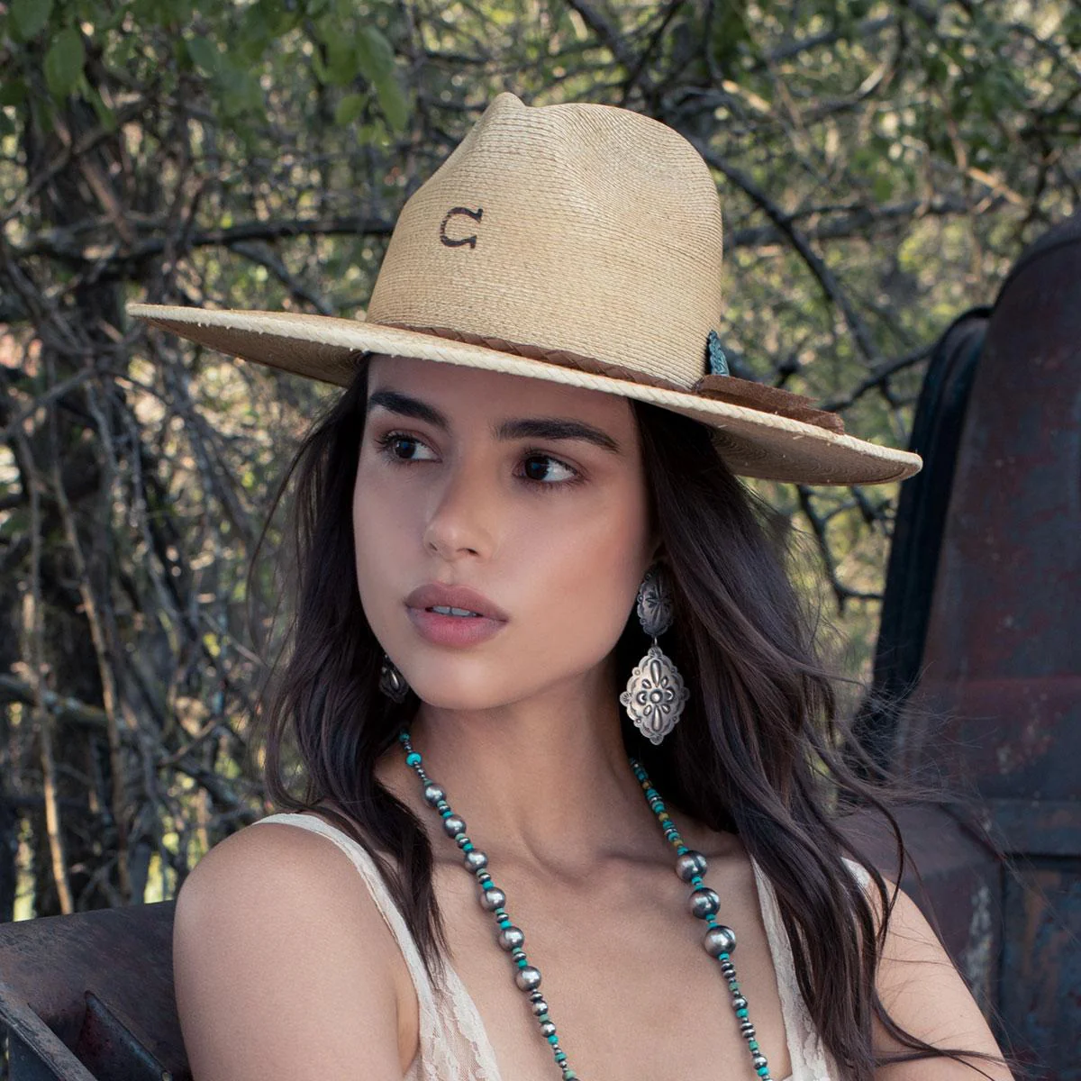 Lefty Palm Straw Fedora Hat - Image 6