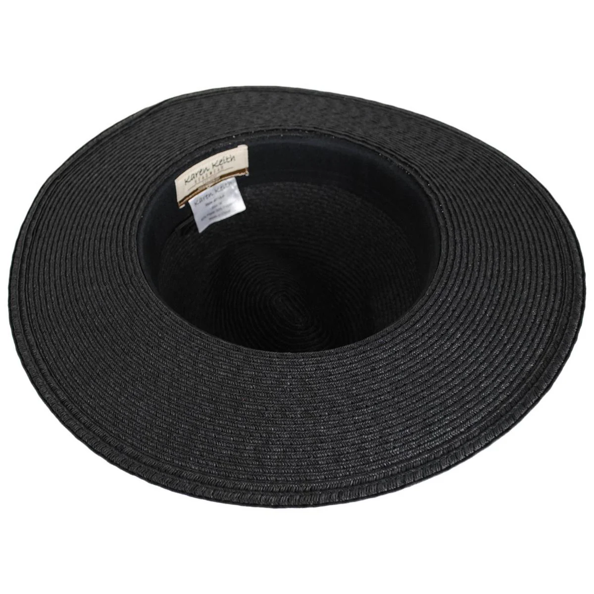 Leopard Band Toyo Straw Safari Fedora Hat - Image 4