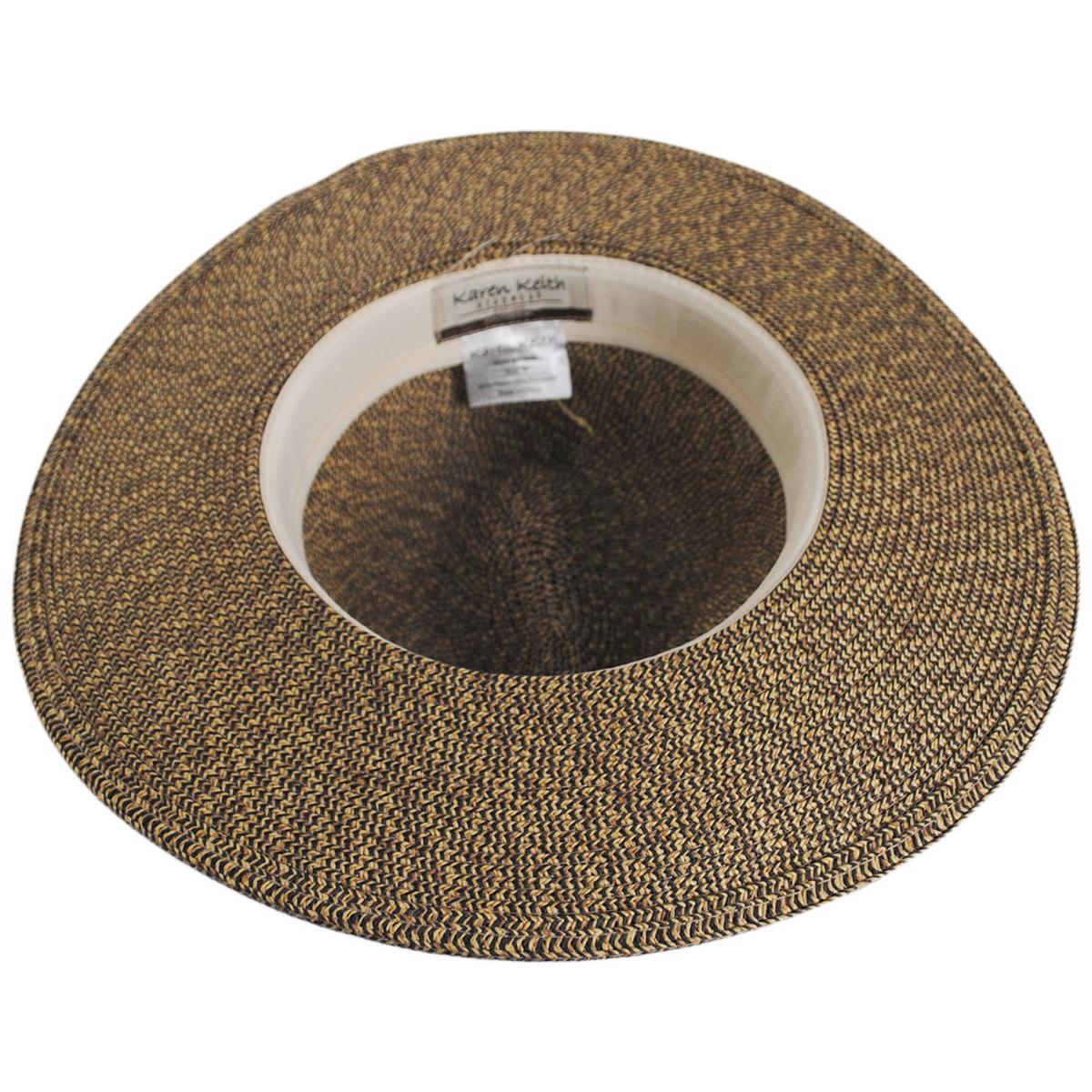 Leopard Band Toyo Straw Safari Fedora Hat - Image 8