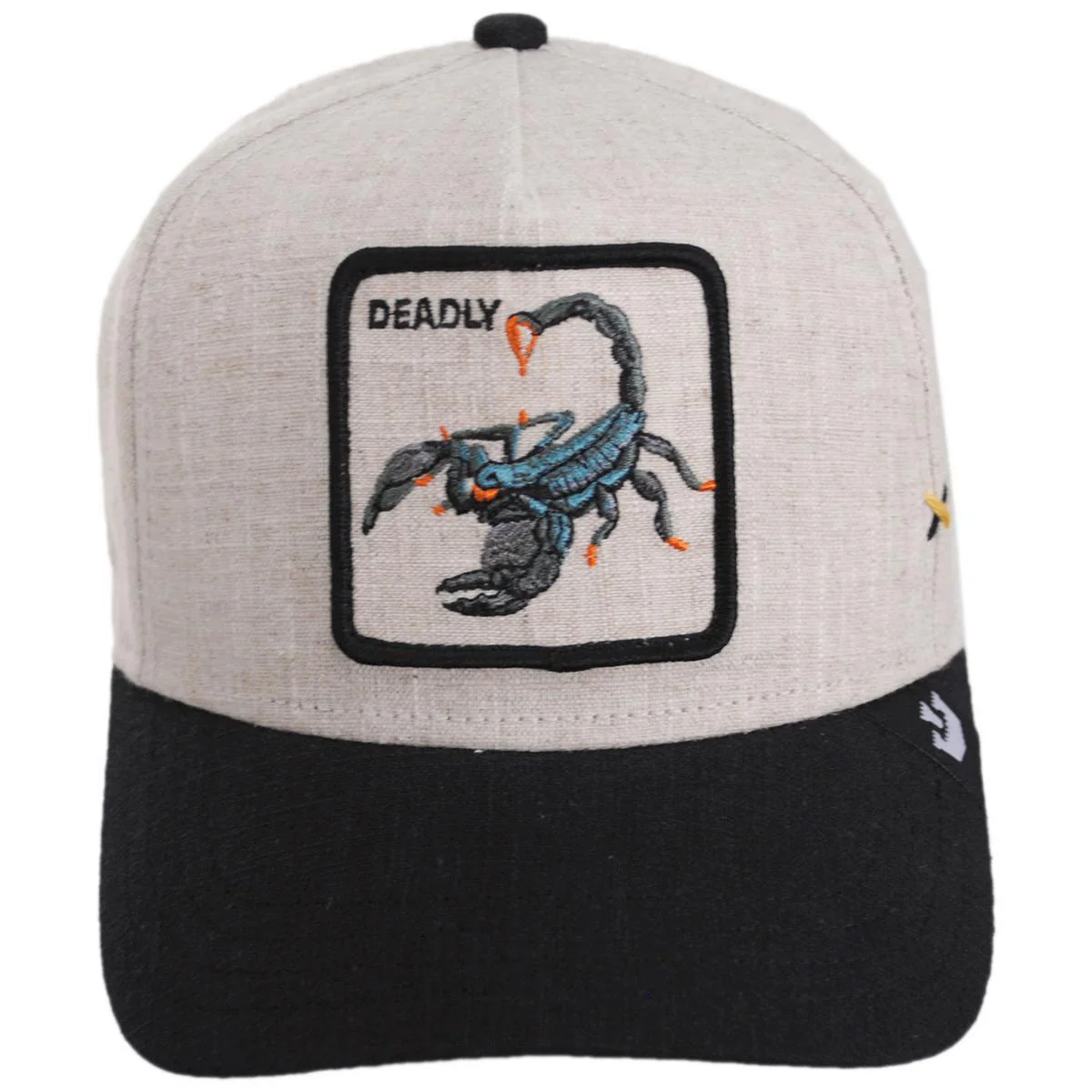 Lethal Linen Snapback Baseball Cap - Image 2