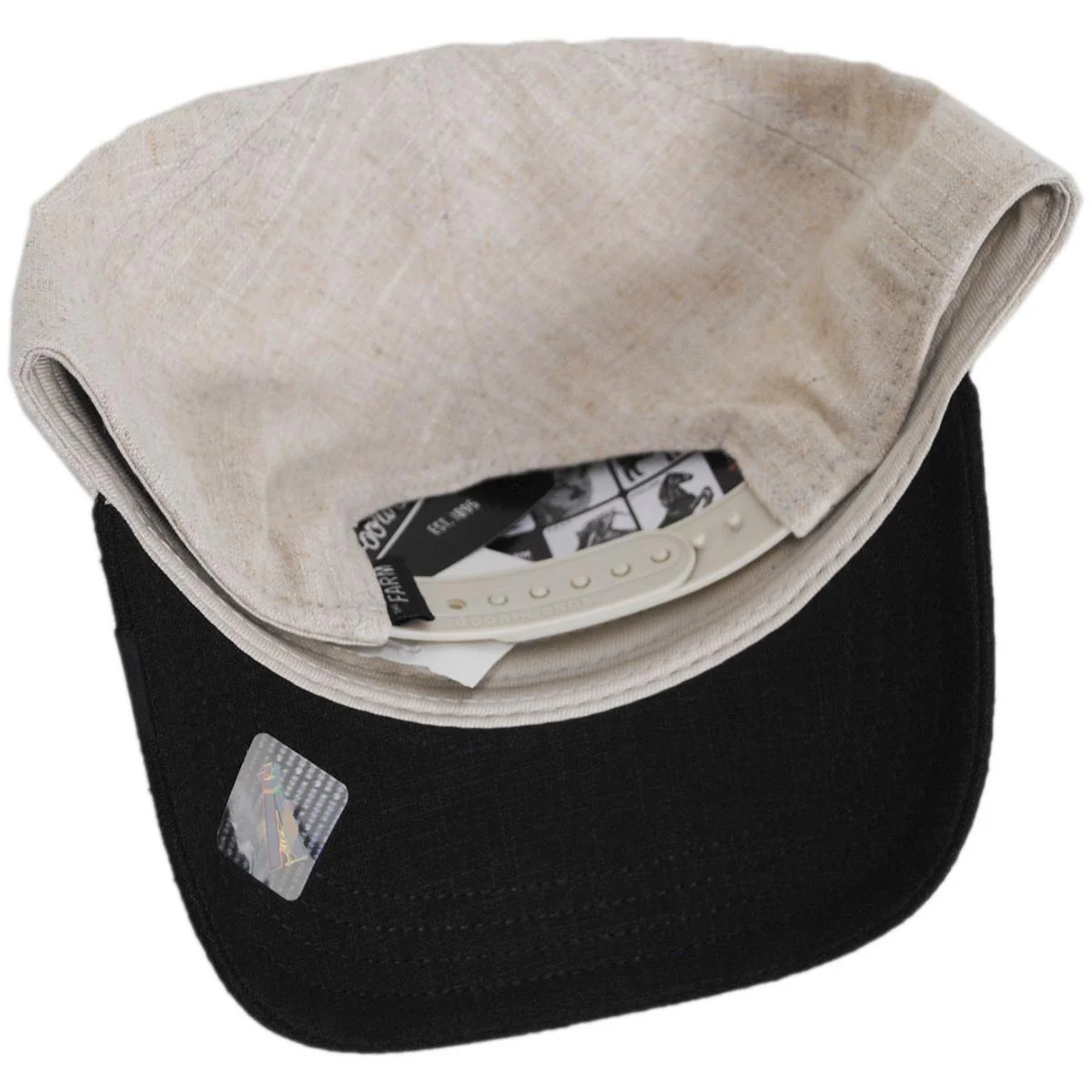 Lethal Linen Snapback Baseball Cap - Image 4