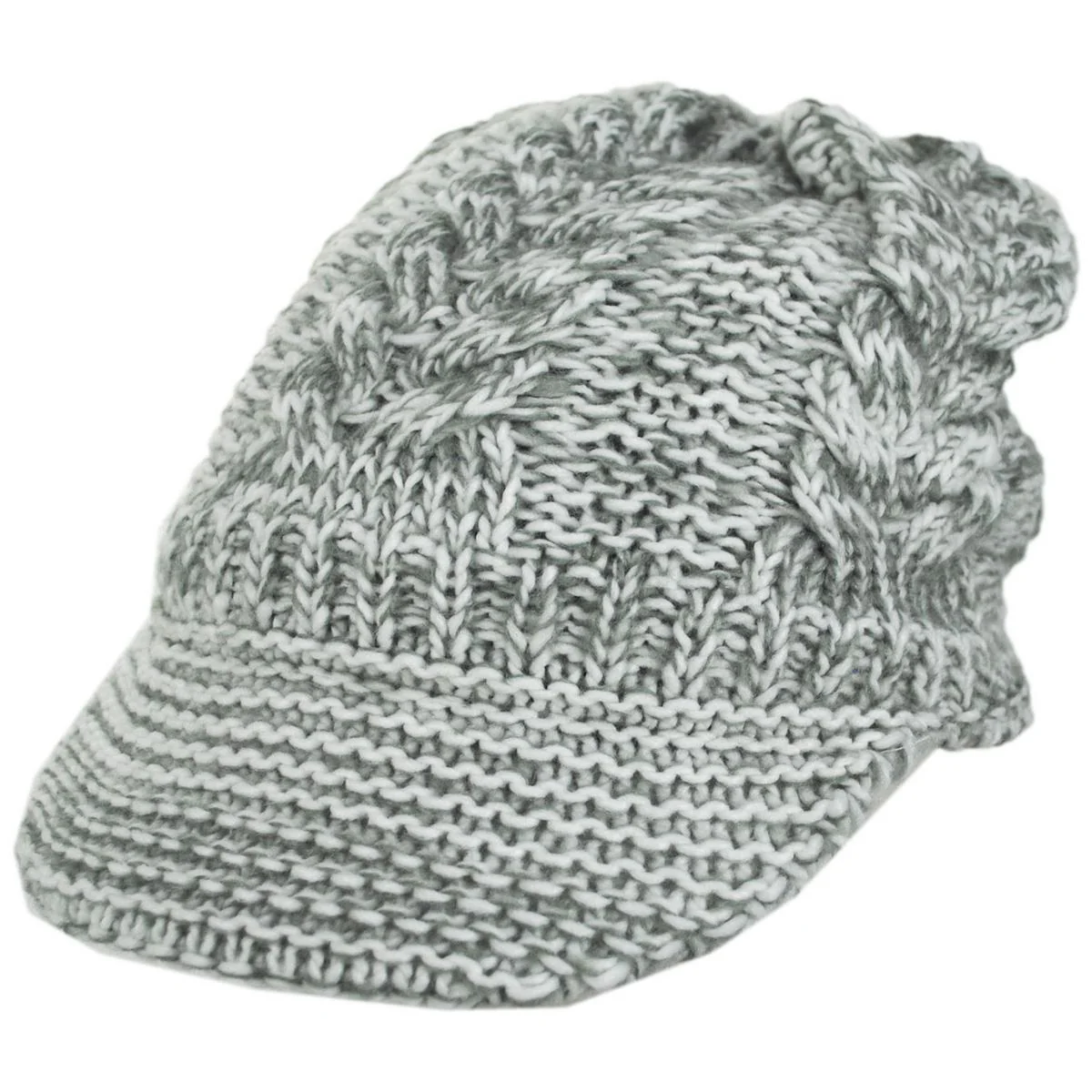 Lingyee Cable Knit Radar Cap