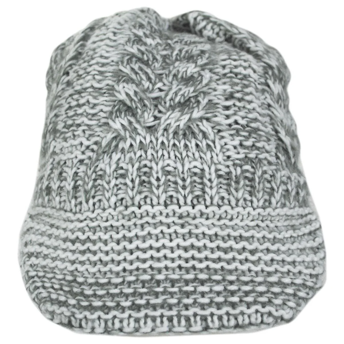Lingyee Cable Knit Radar Cap - Image 2