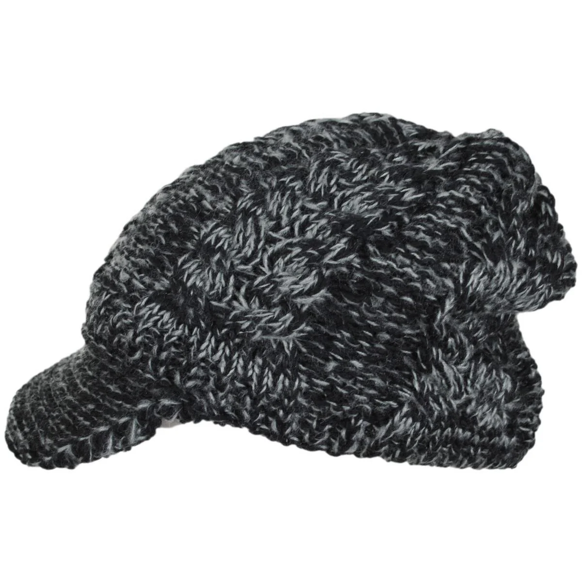 Lingyee Cable Knit Radar Cap - Image 7