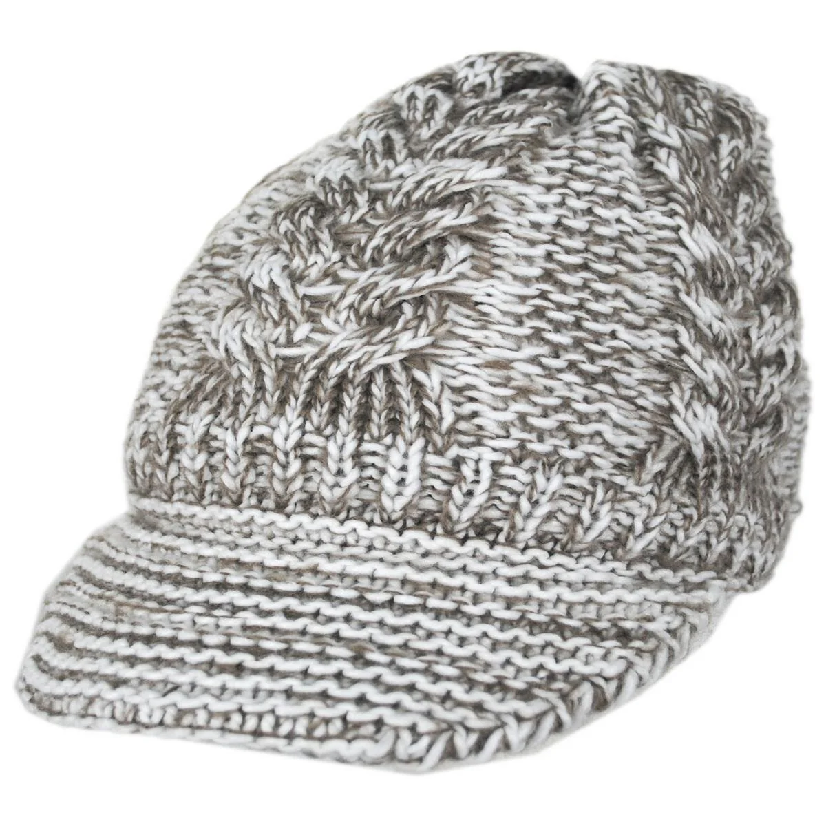 Lingyee Cable Knit Radar Cap - Image 9