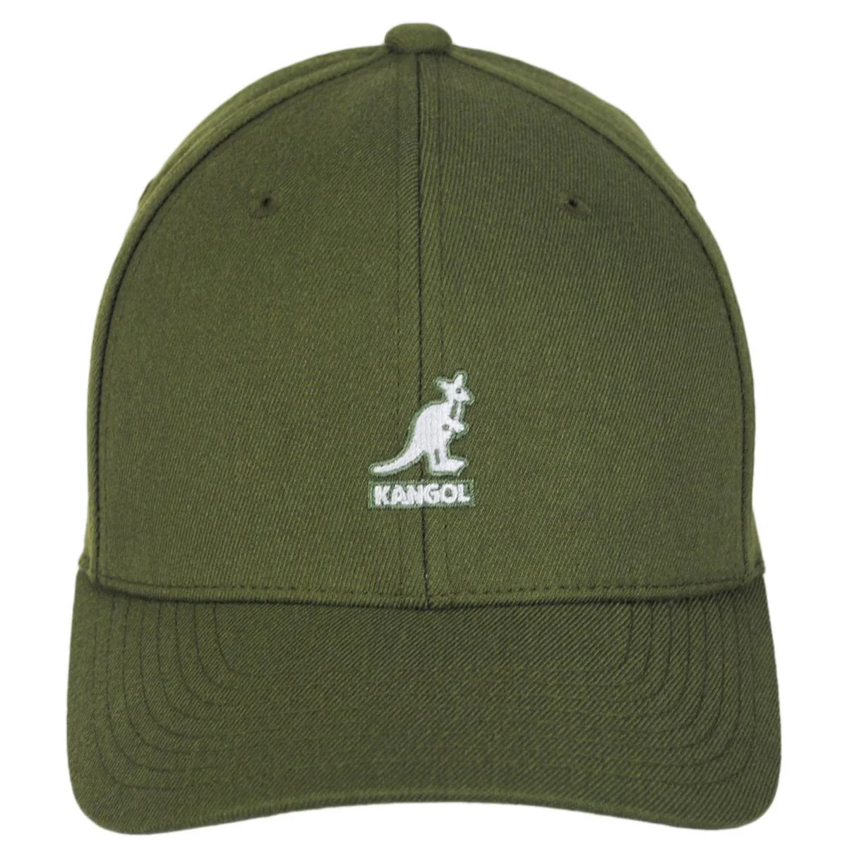 Logo Wool Flexfit Fitted Baseball Cap - Image 13