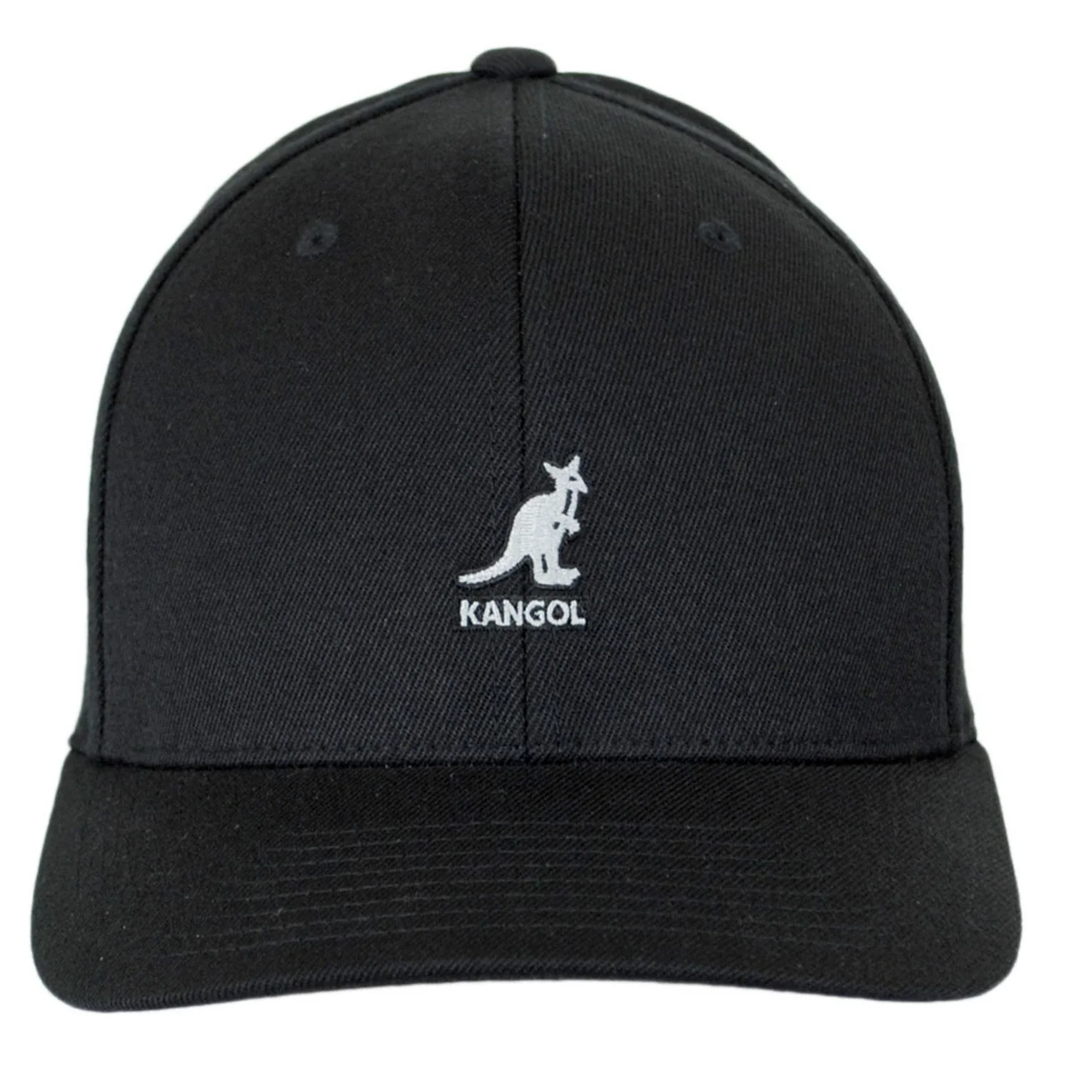Logo Wool Flexfit Fitted Baseball Cap - Image 20