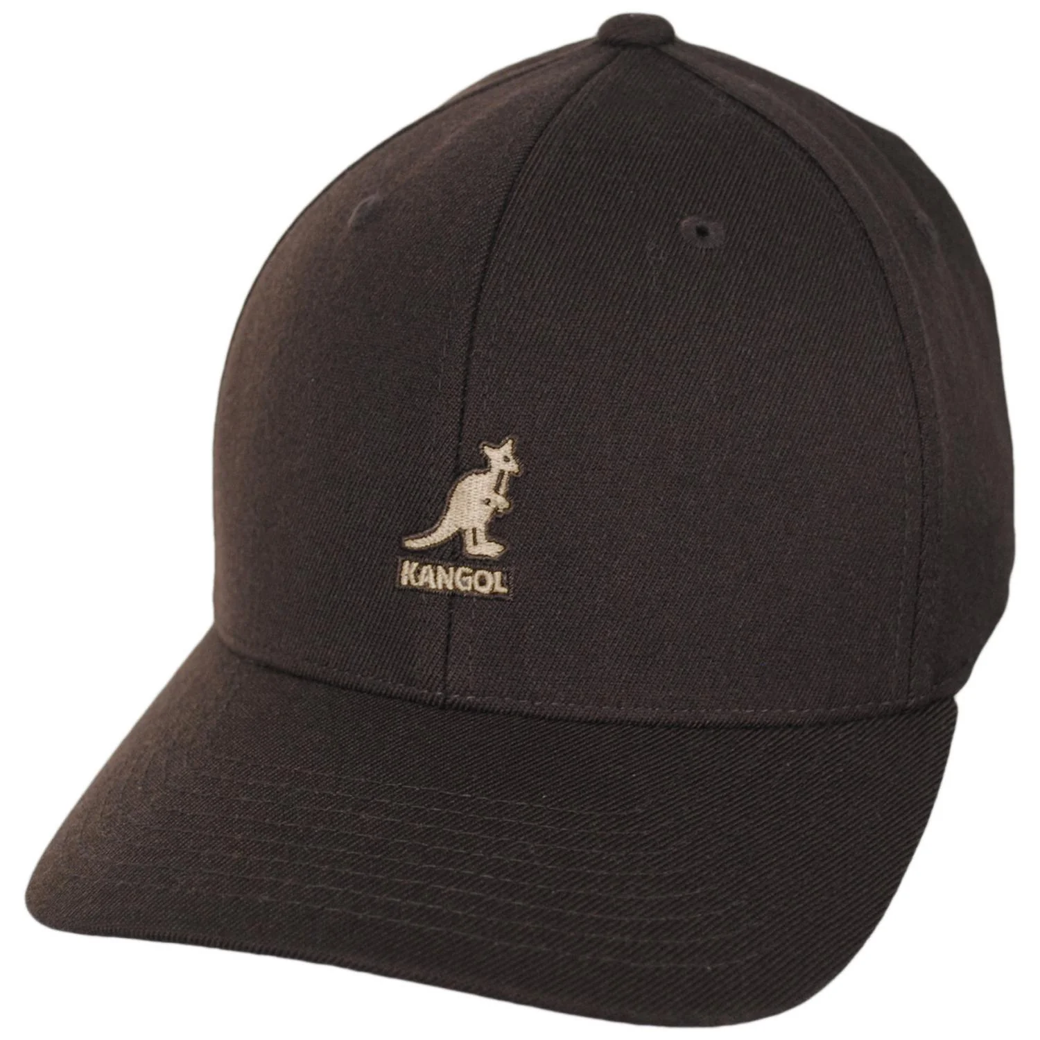 Logo Wool Flexfit Fitted Baseball Cap - Image 23