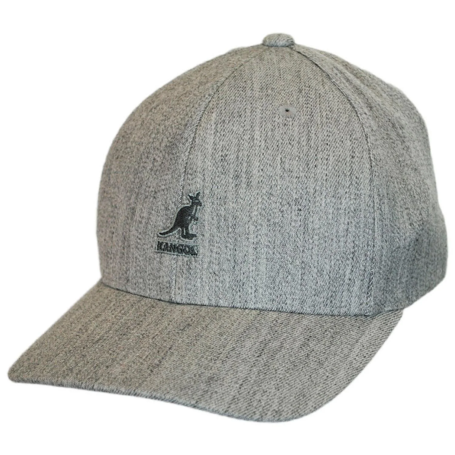 Logo Wool Flexfit Fitted Baseball Cap - Image 39