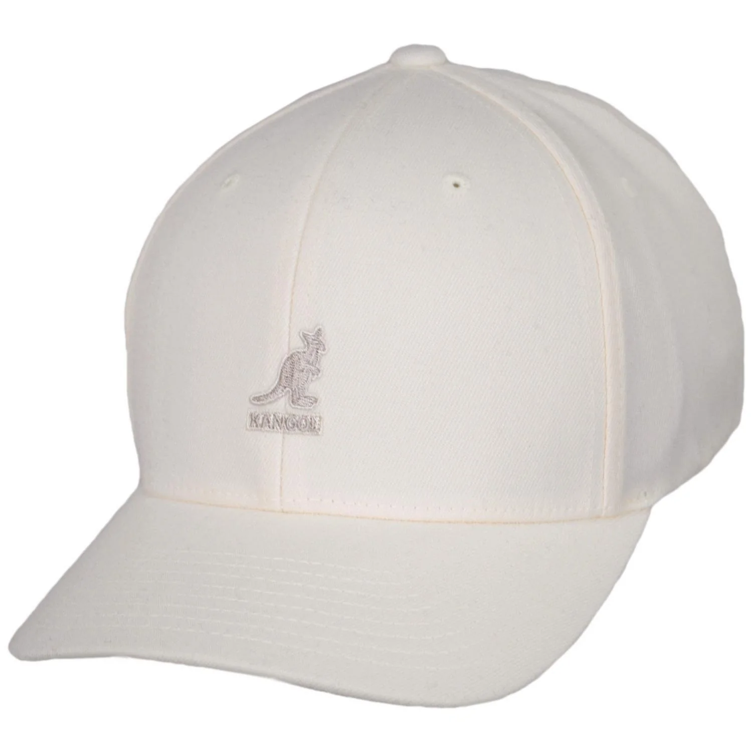 Logo Wool Flexfit Fitted Baseball Cap - Image 52