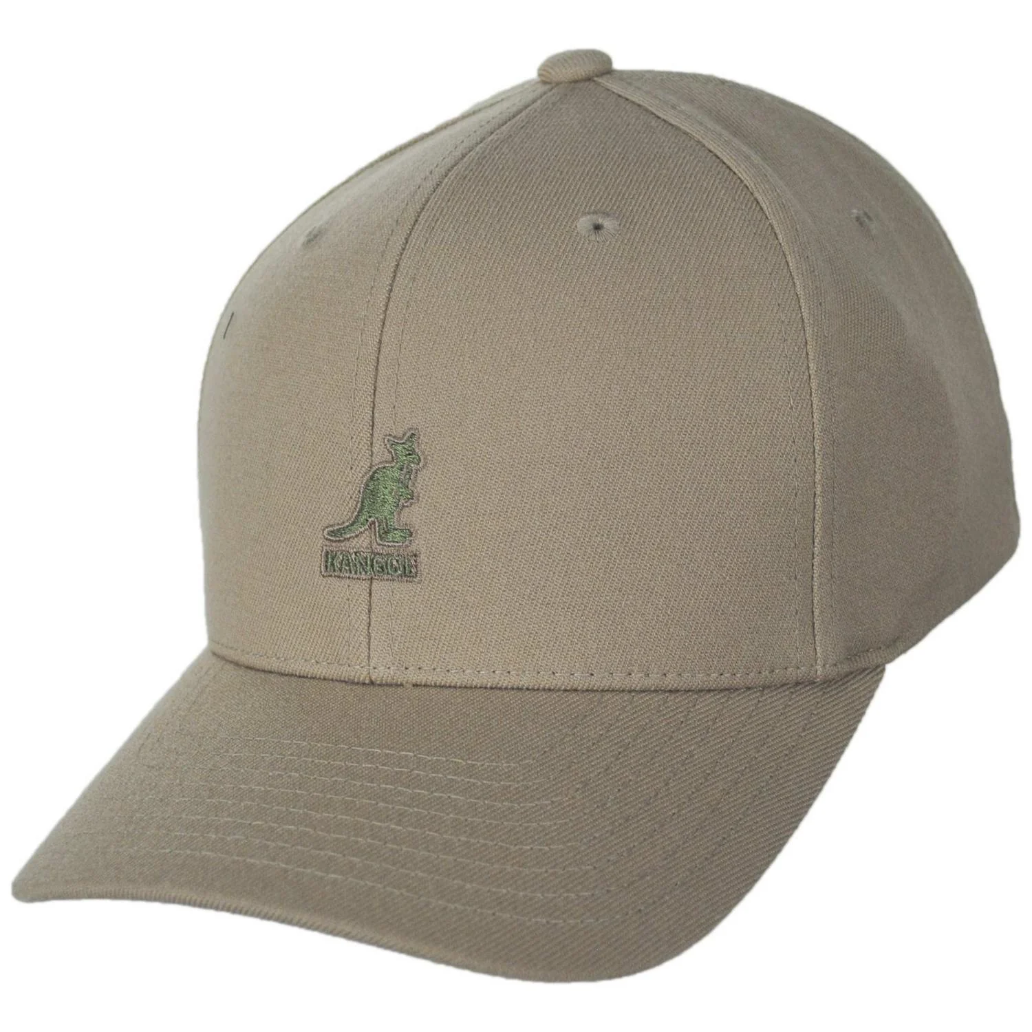 Logo Wool Flexfit Fitted Baseball Cap - Image 56