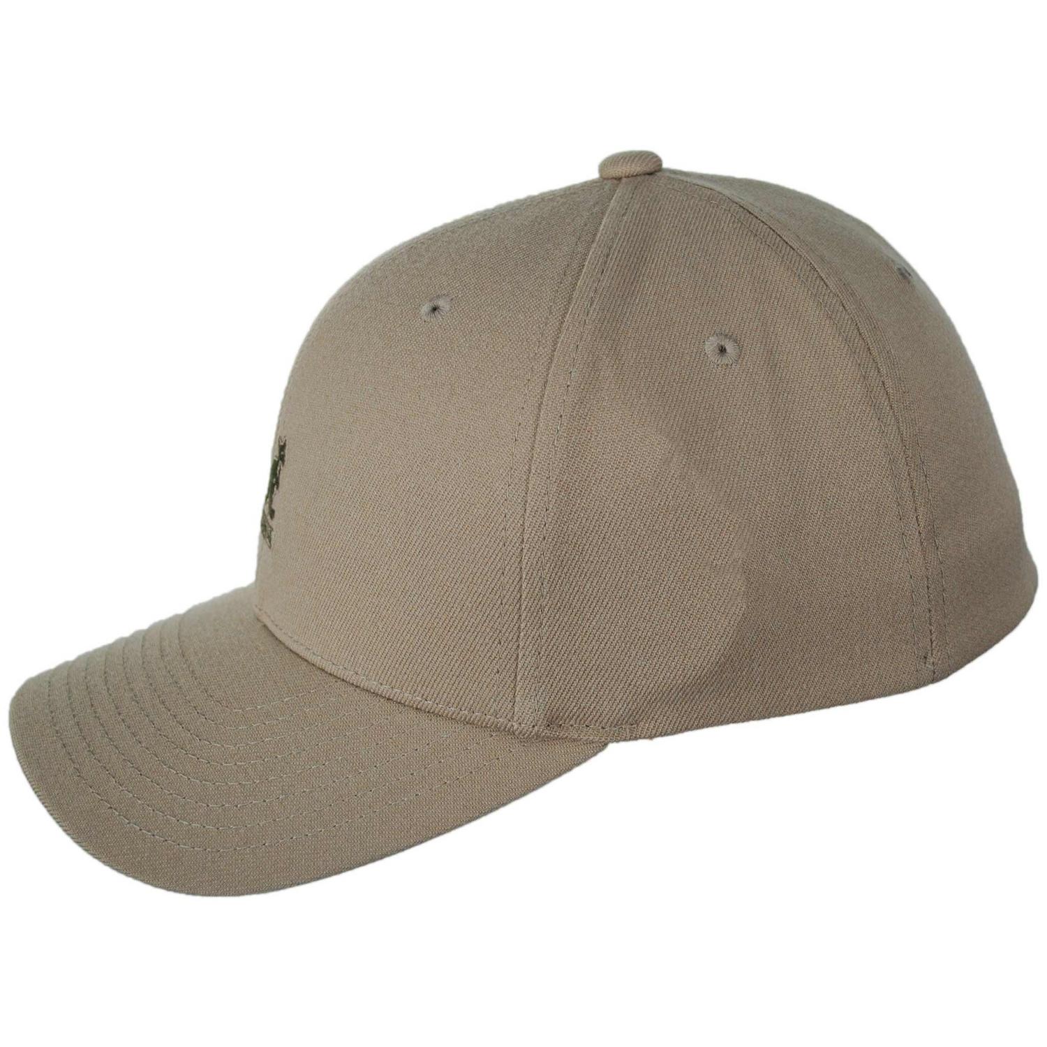Logo Wool Flexfit Fitted Baseball Cap - Image 58