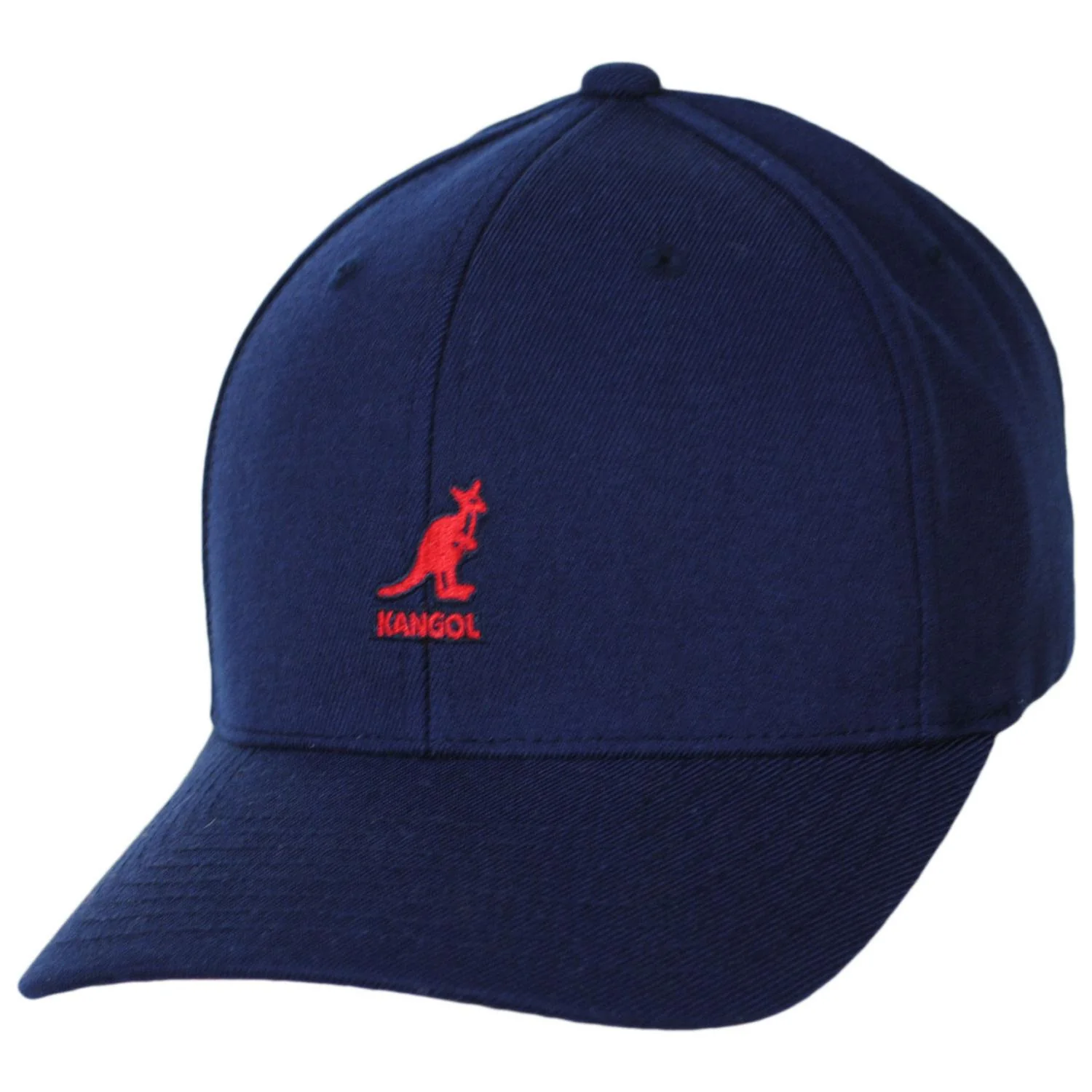 Logo Wool Flexfit Fitted Baseball Cap - Image 60