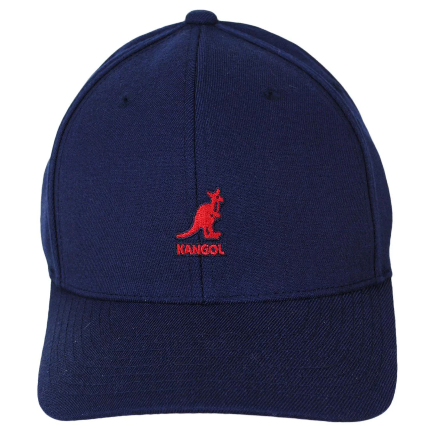 Logo Wool Flexfit Fitted Baseball Cap - Image 61