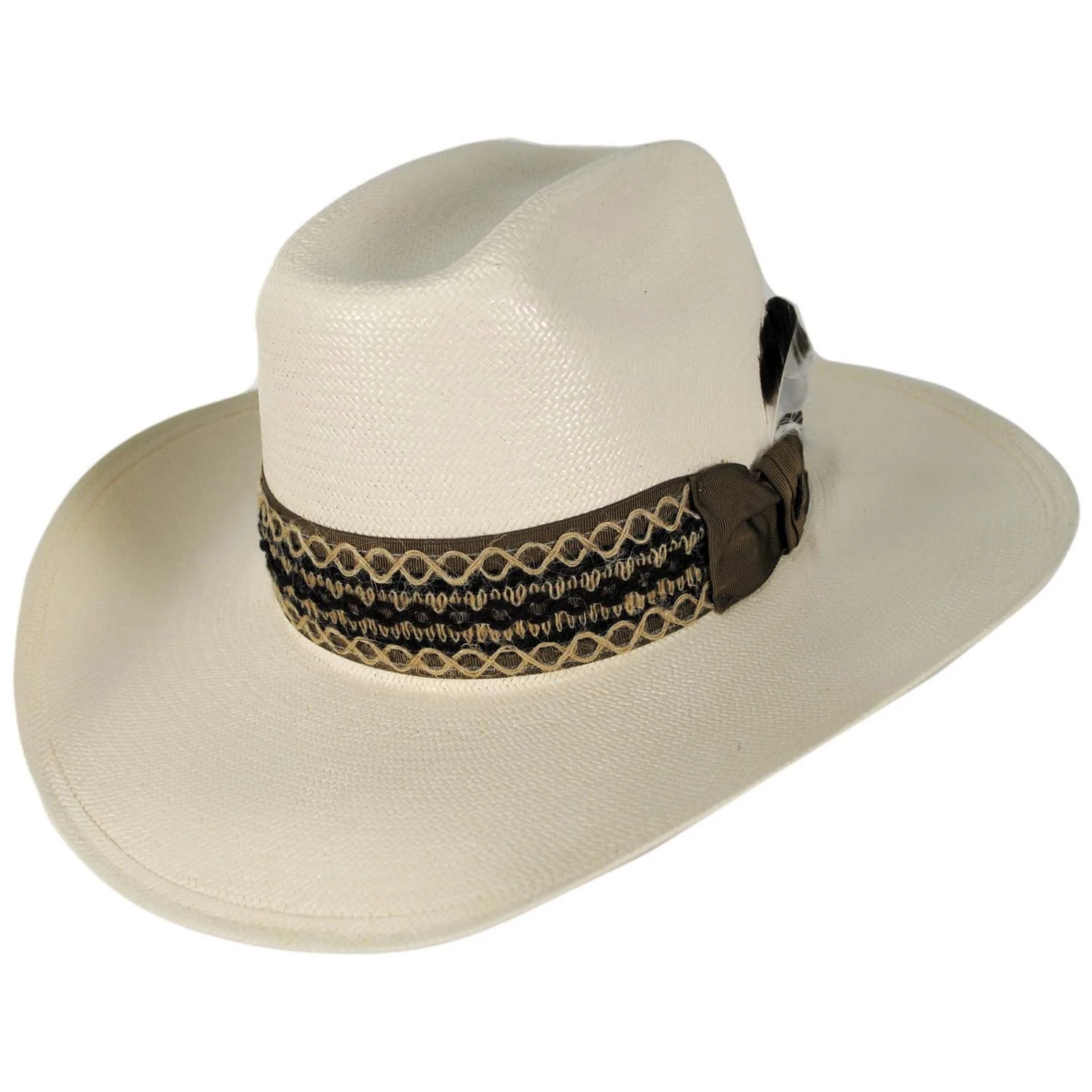 Lonetree Shantung Straw Western Hat