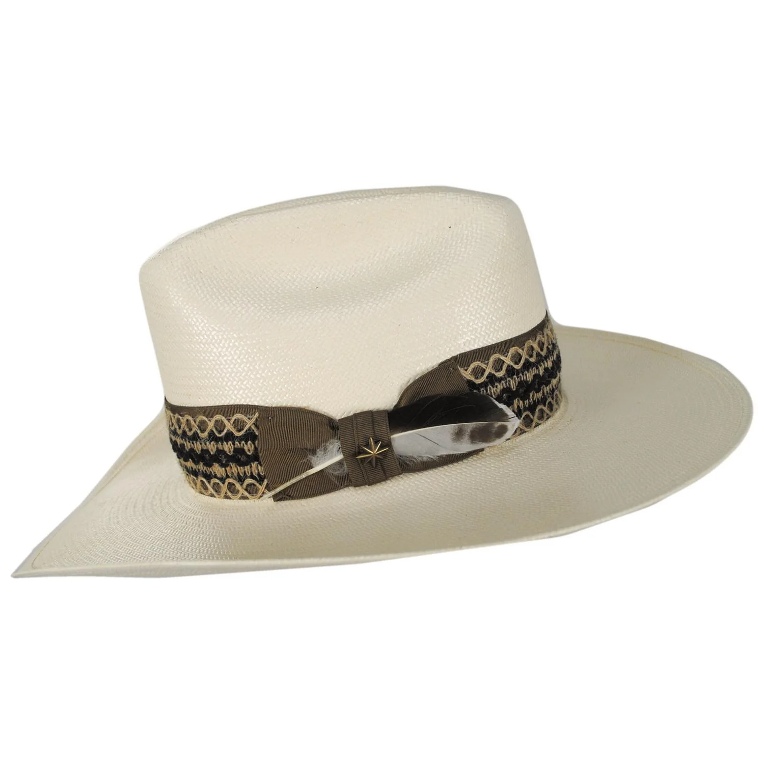 Lonetree Shantung Straw Western Hat - Image 3