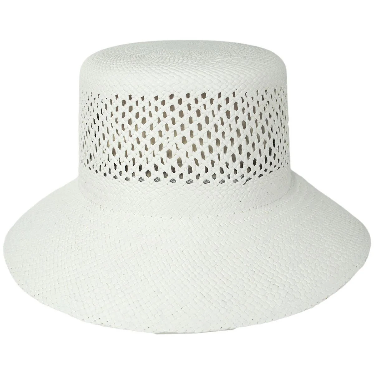 Lopez Vent Crown Panama Straw Sun Hat - Image 8