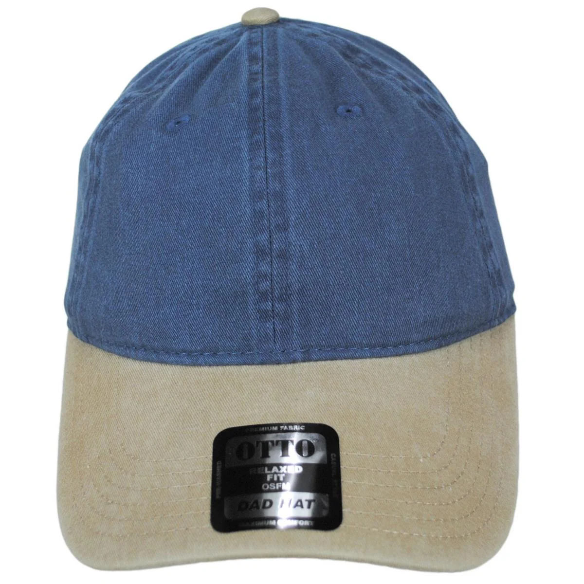 LoPro Washed Pigment Dyed Cotton Twill Strapback Baseball Cap Dad Hat - Image 14
