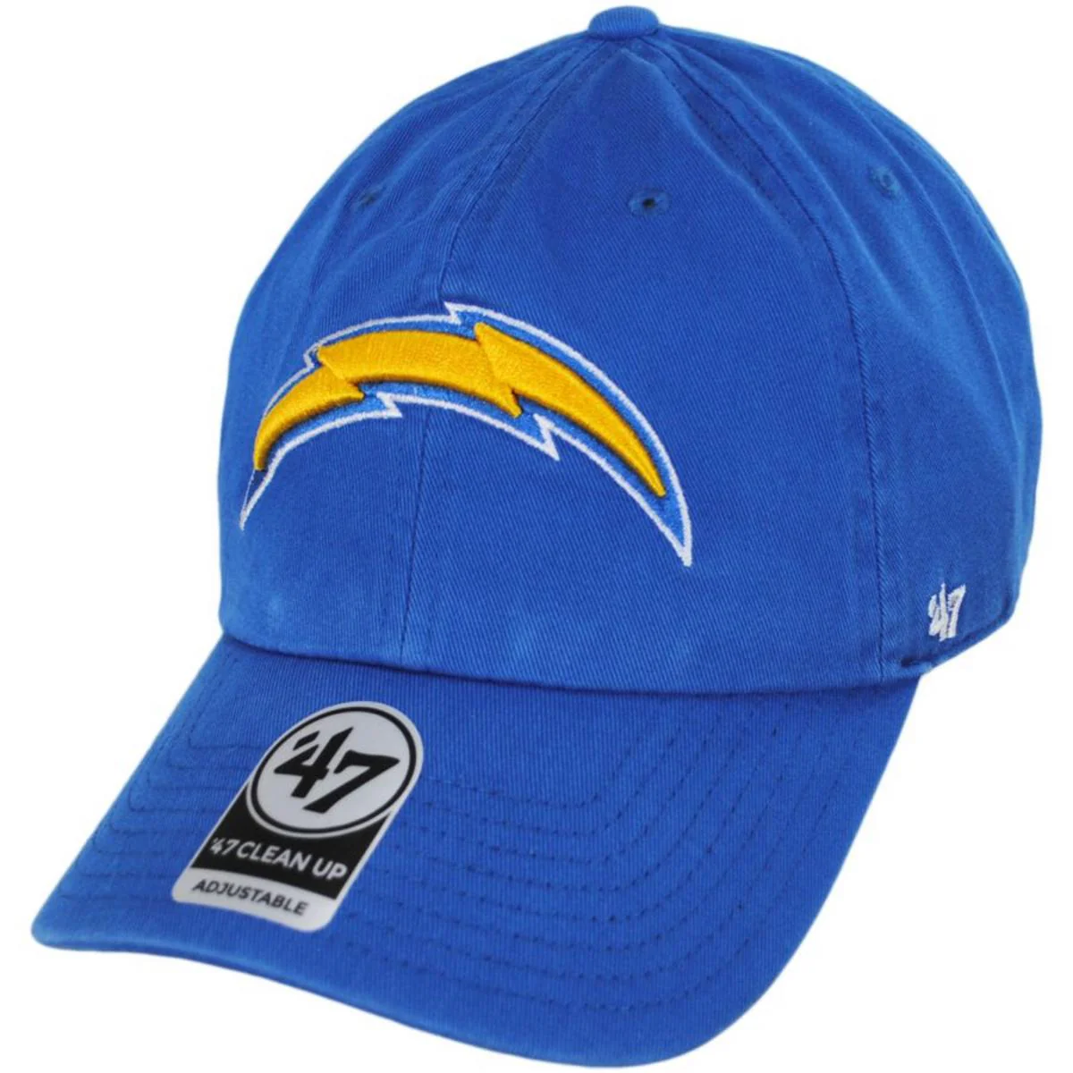 Los Angeles Chargers NFL Clean Up Strapback Baseball Cap Dad Hat - Image 2