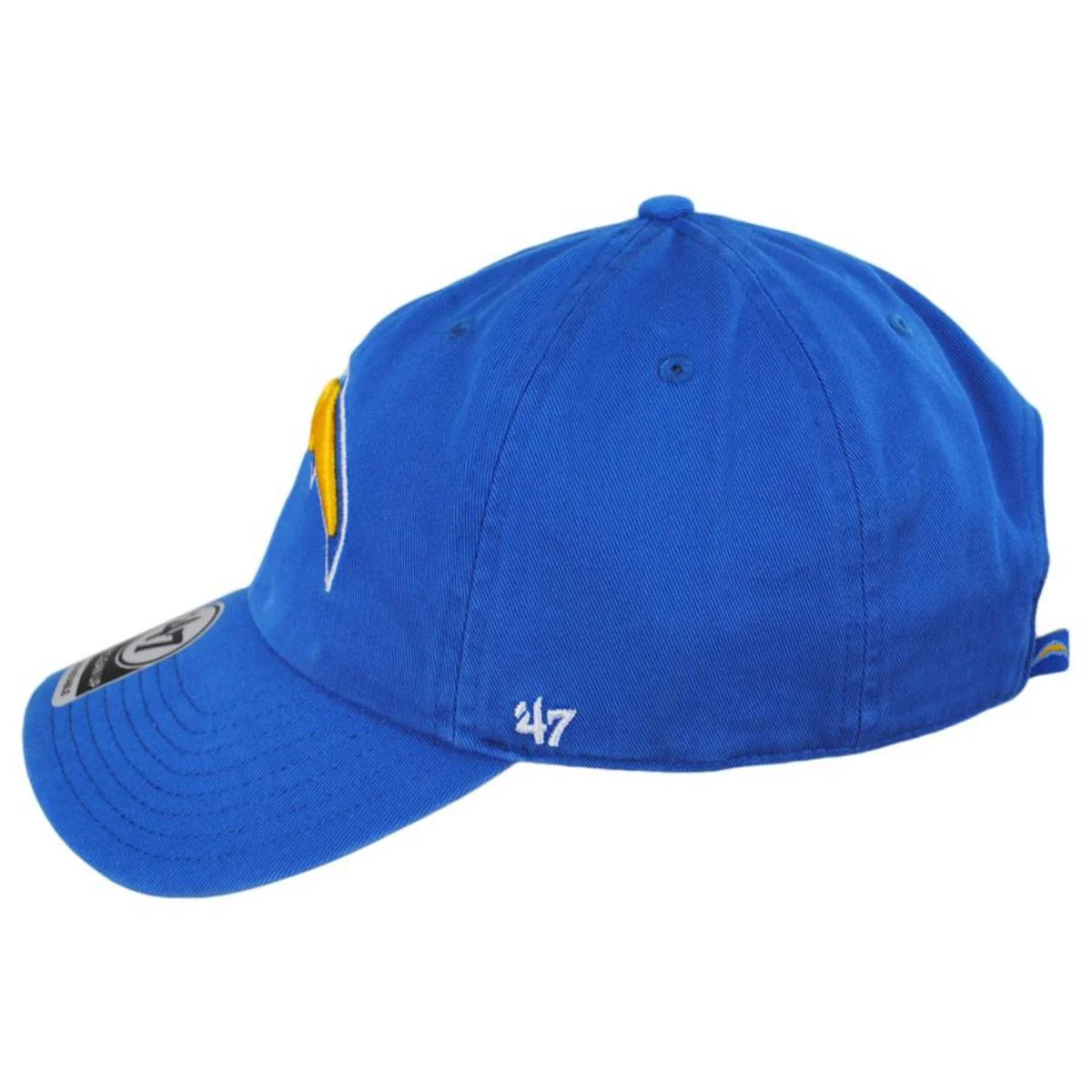 Los Angeles Chargers NFL Clean Up Strapback Baseball Cap Dad Hat - Image 4