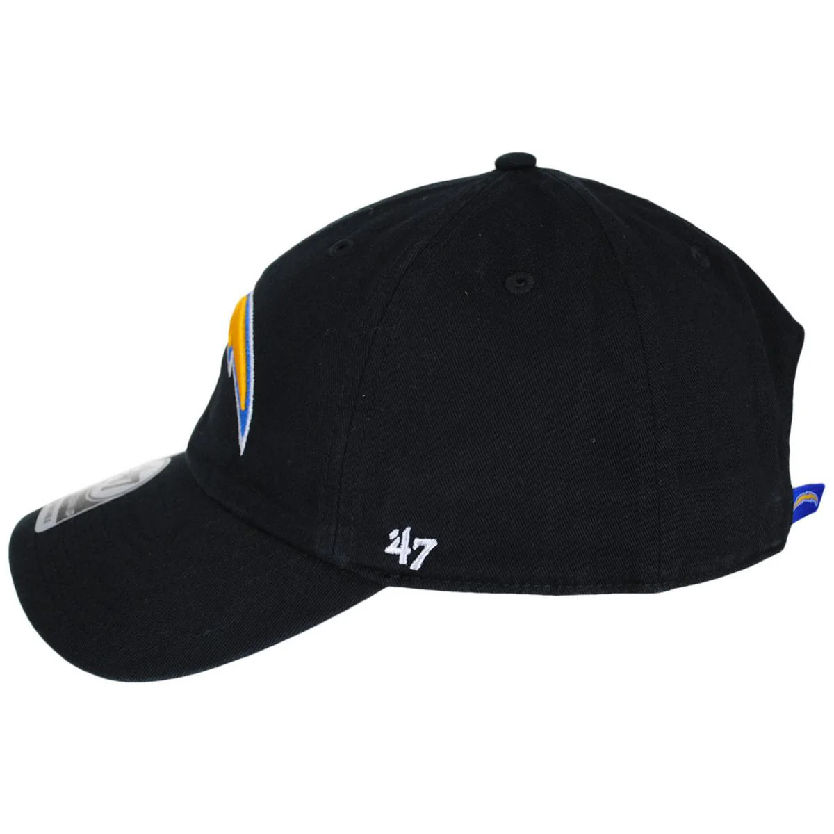Los Angeles Chargers NFL Clean Up Strapback Baseball Cap Dad Hat - Image 8