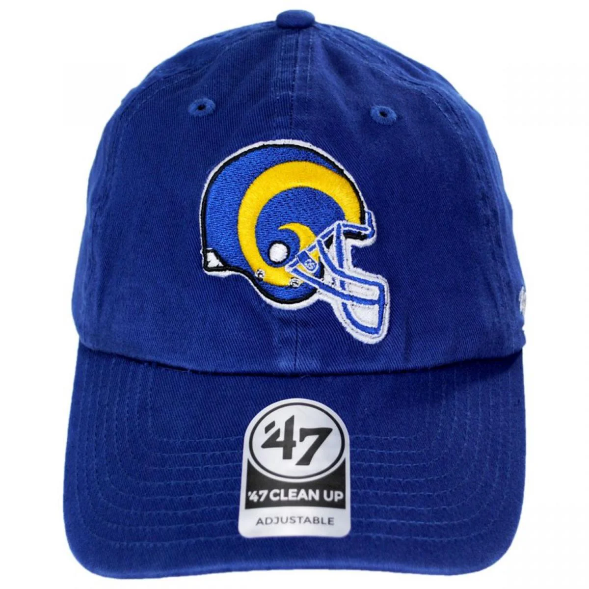 Los Angeles Rams NFL Clean Up Strapback Baseball Cap Dad Hat - Image 15