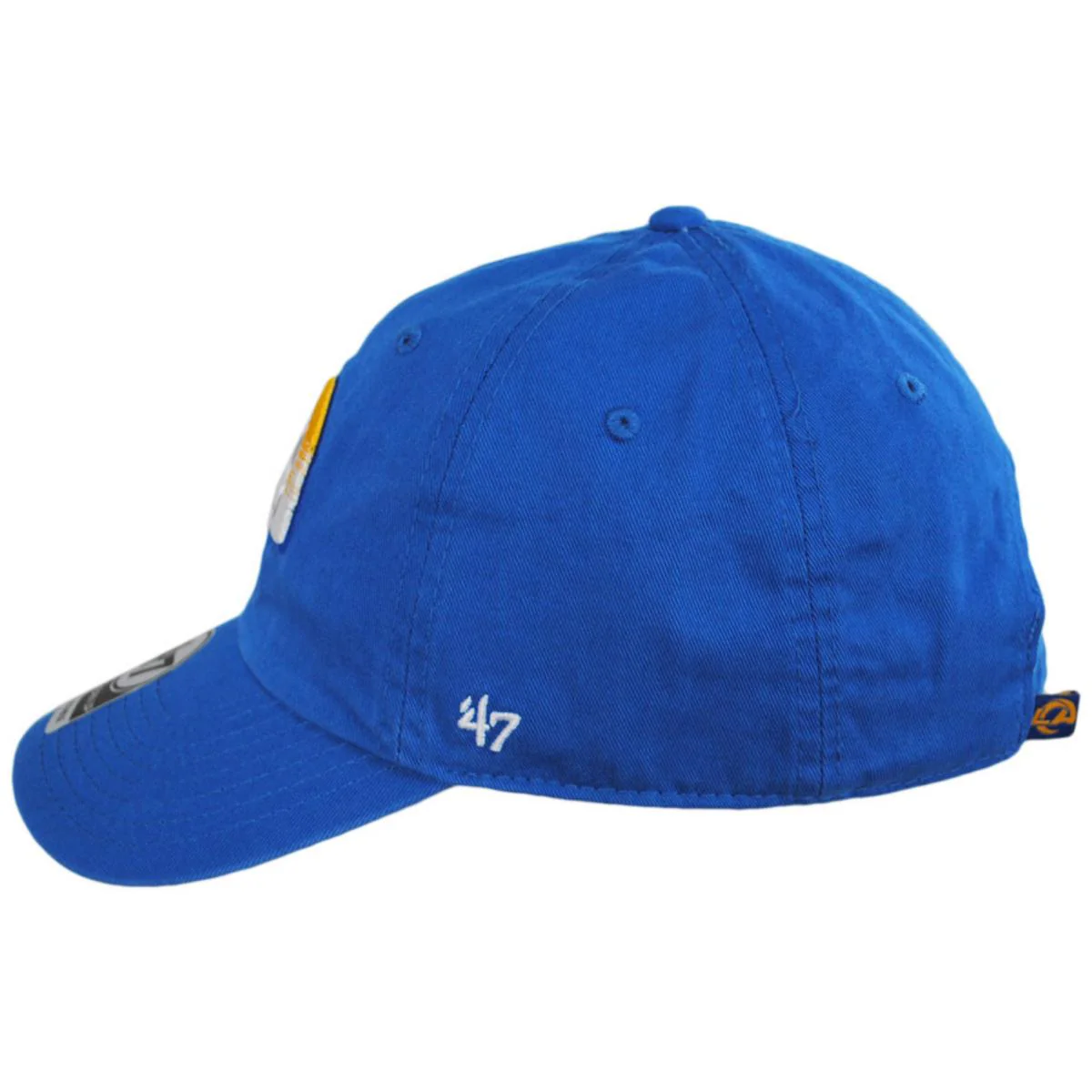 Los Angeles Rams NFL Clean Up Strapback Baseball Cap Dad Hat - Image 4