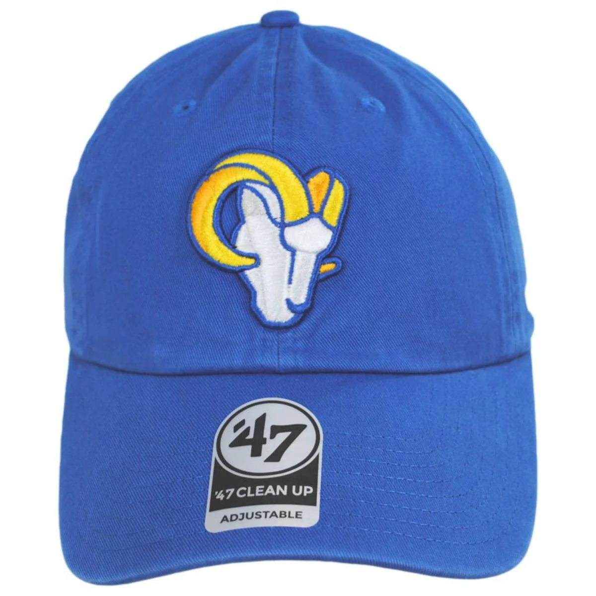 Los Angeles Rams NFL Clean Up Strapback Baseball Cap Dad Hat - Image 6