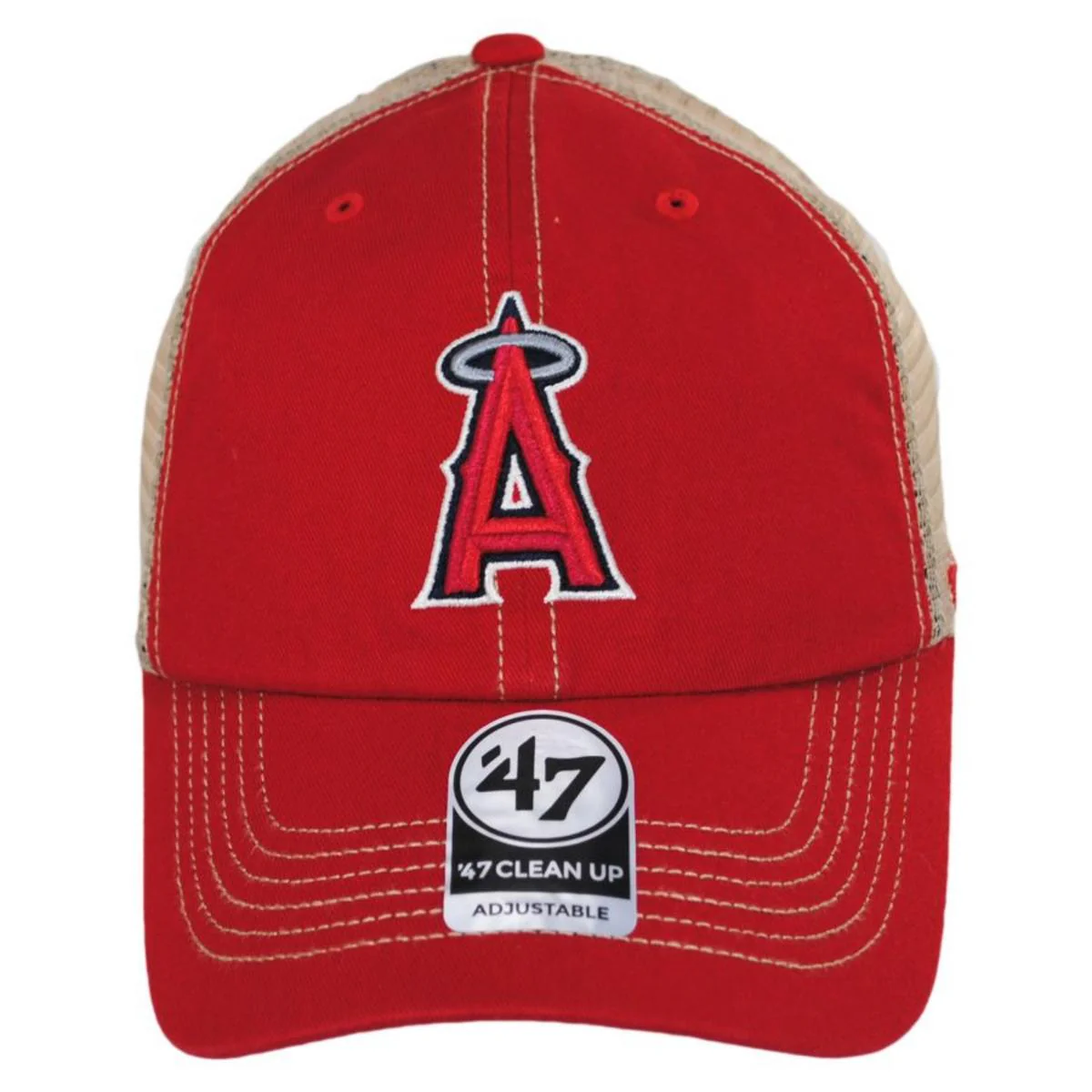 Los Angeles Angels Trawler 47 Mesh Clean Up Baseball Cap - Image 2