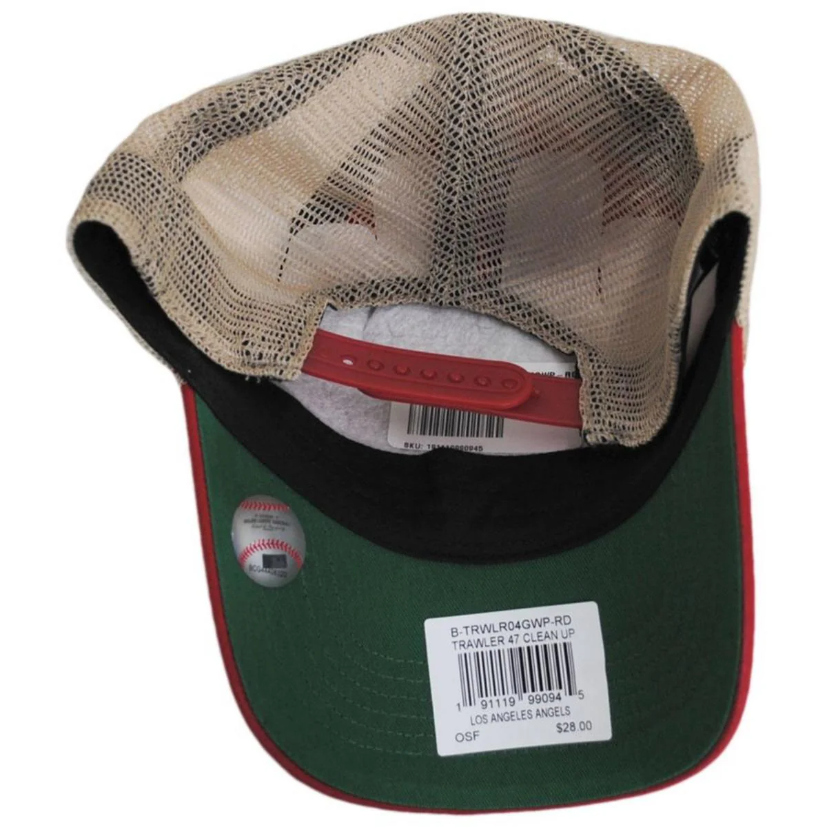 Los Angeles Angels Trawler 47 Mesh Clean Up Baseball Cap - Image 4