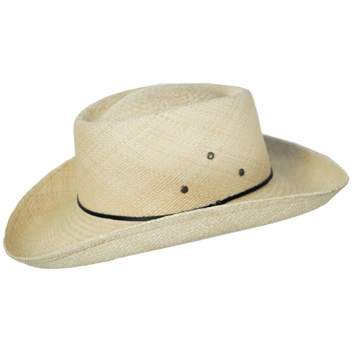 Los Rios Panama Straw Gambler Hat - Image 4