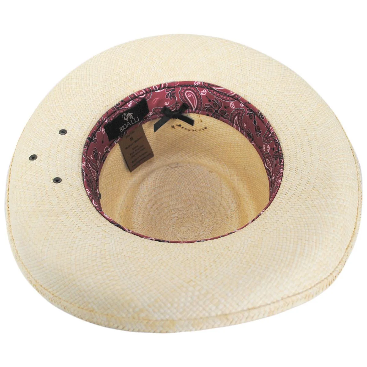 Los Rios Panama Straw Gambler Hat - Image 5