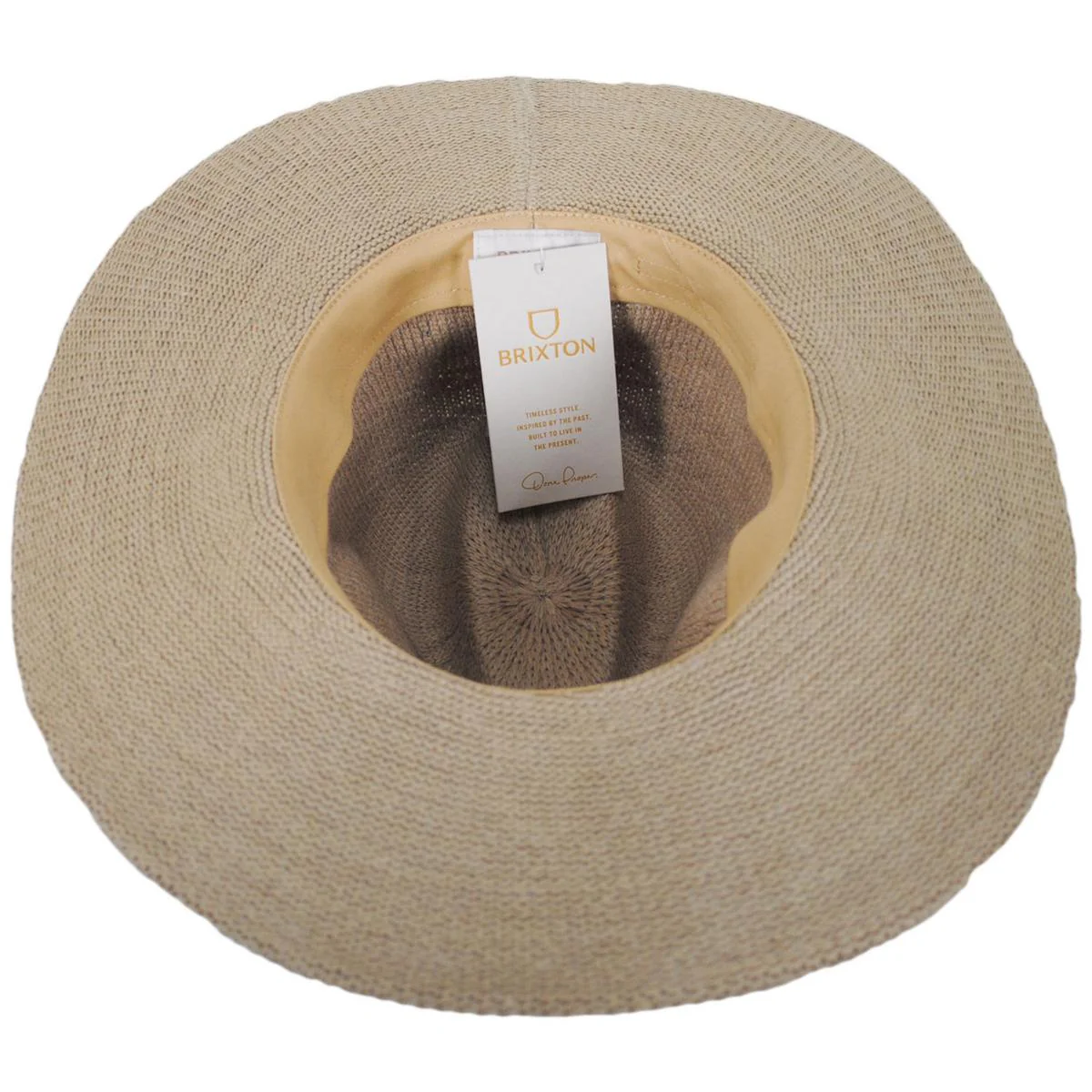 Lyons Cotton Knit Pattern Fedora Hat - Image 5