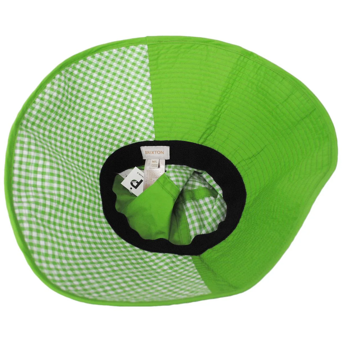Maddie Color Block Cotton Sun Hat - FINAL SALE - Image 4