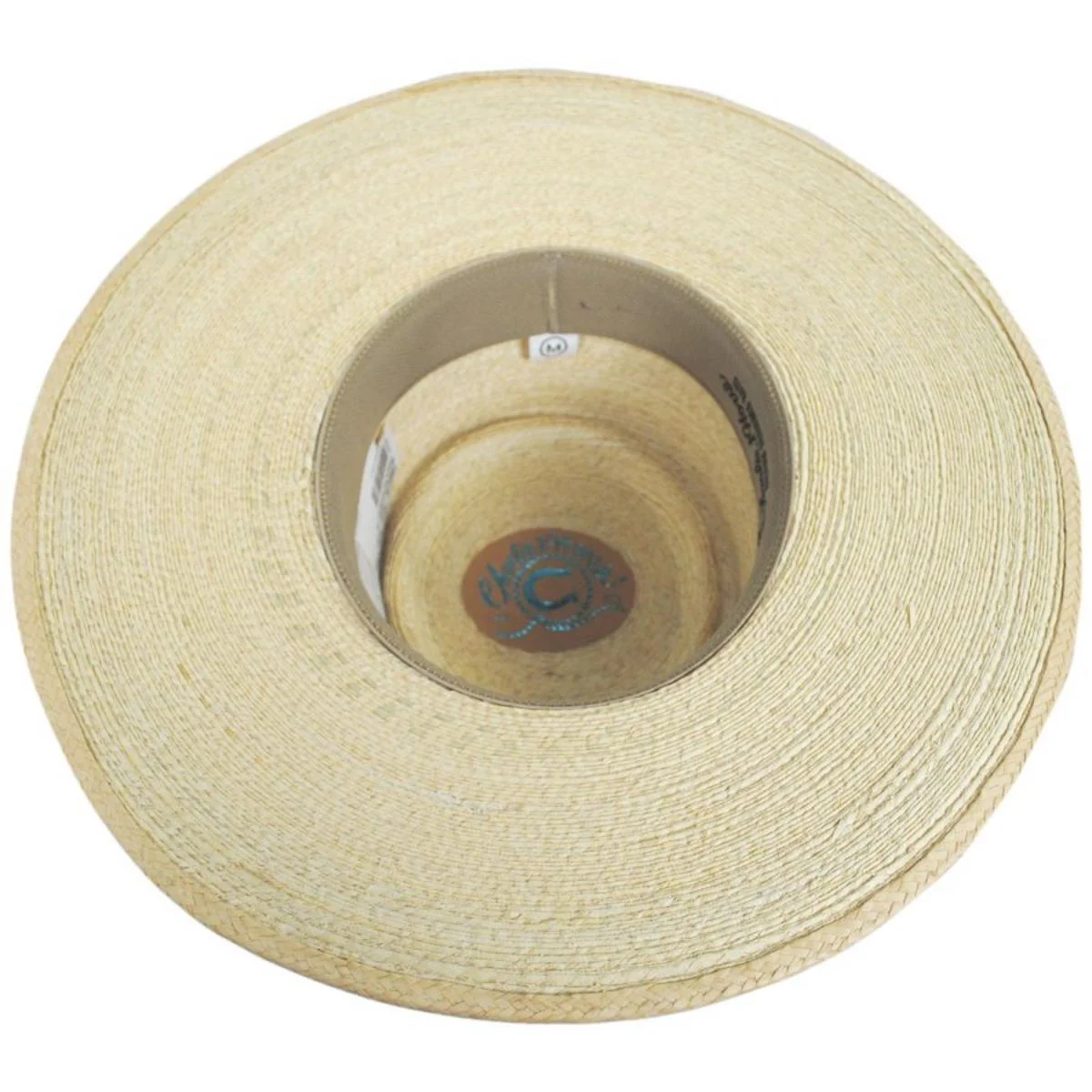 Mamacita Palm Straw Gambler Hat - Image 4