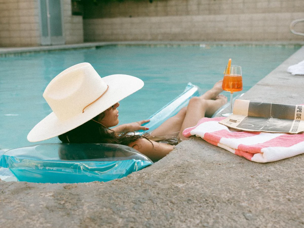 Marina Panama Straw Lifeguard Hat - Image 7