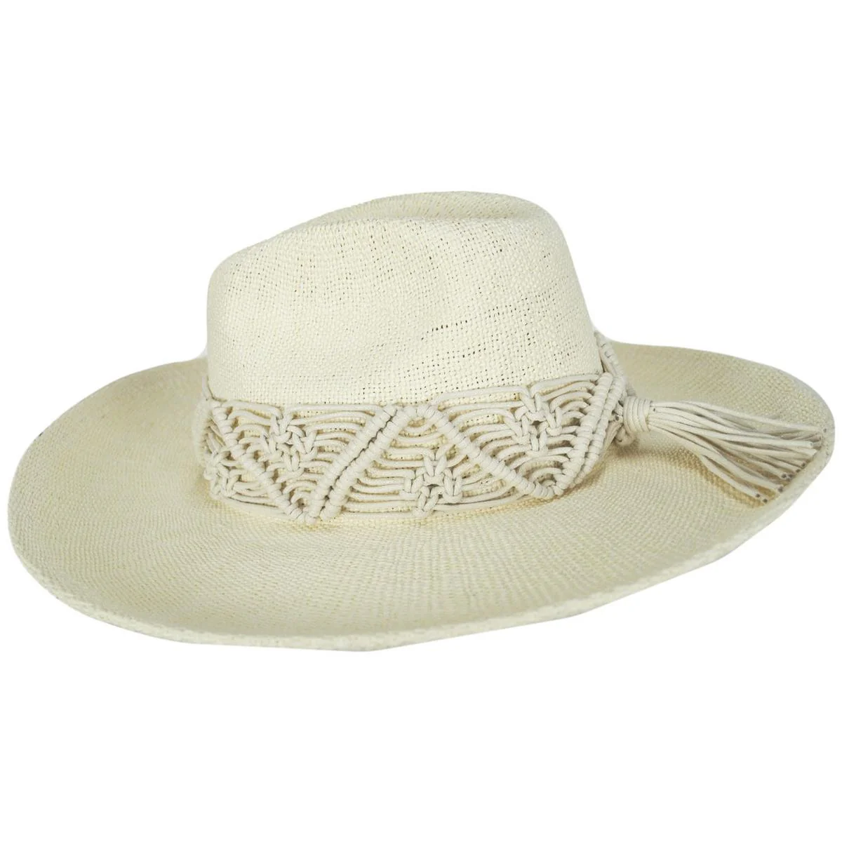 Matteo Bangora Straw Western Hat - Image 4