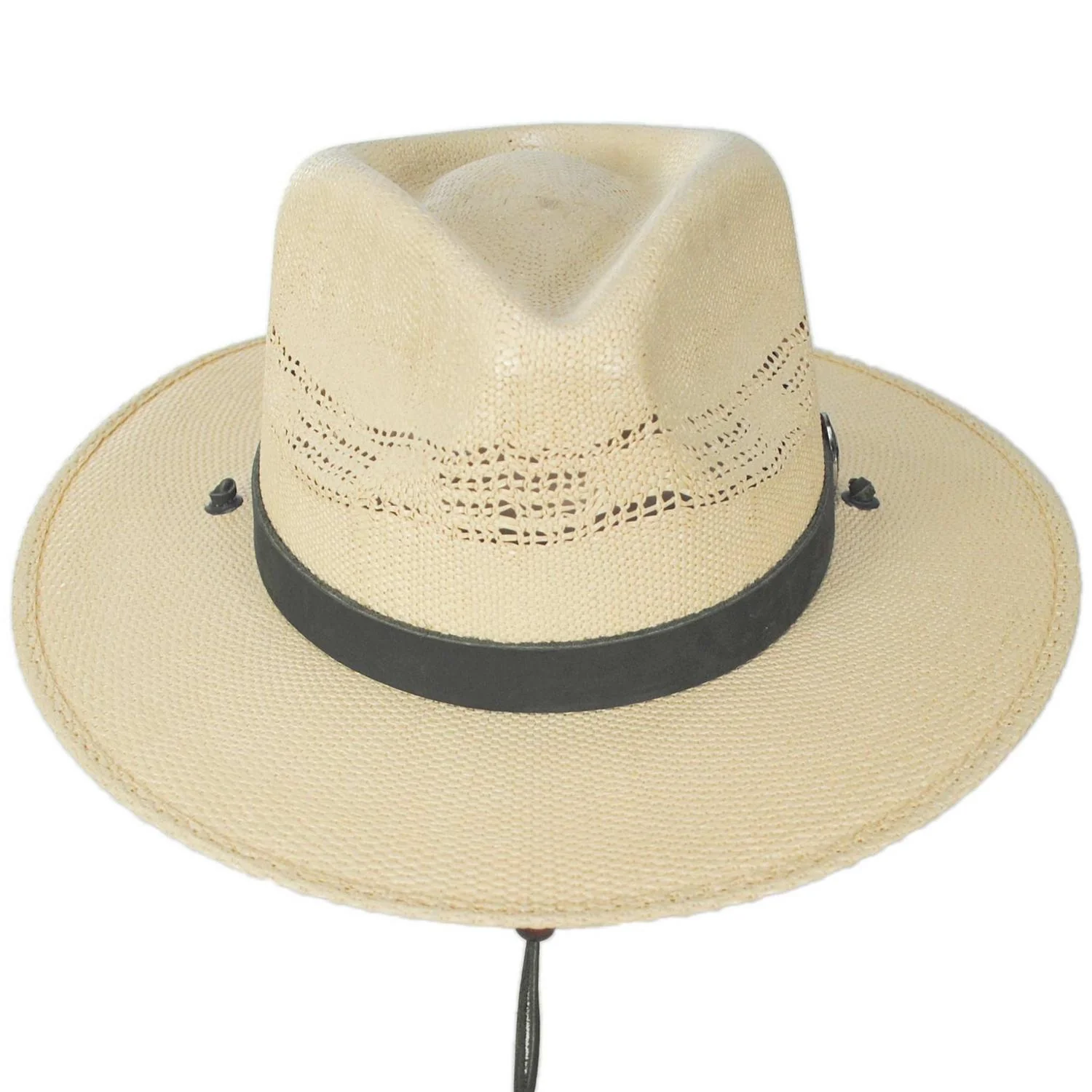 Mayfield Bangora Straw Fedora Hat - Image 2
