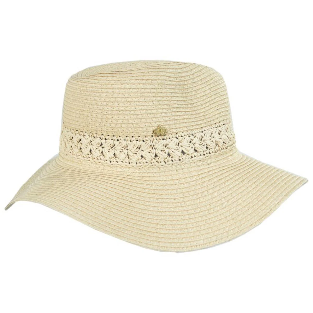 Melbourne Toyo Braid Fedora Hat - Image 3