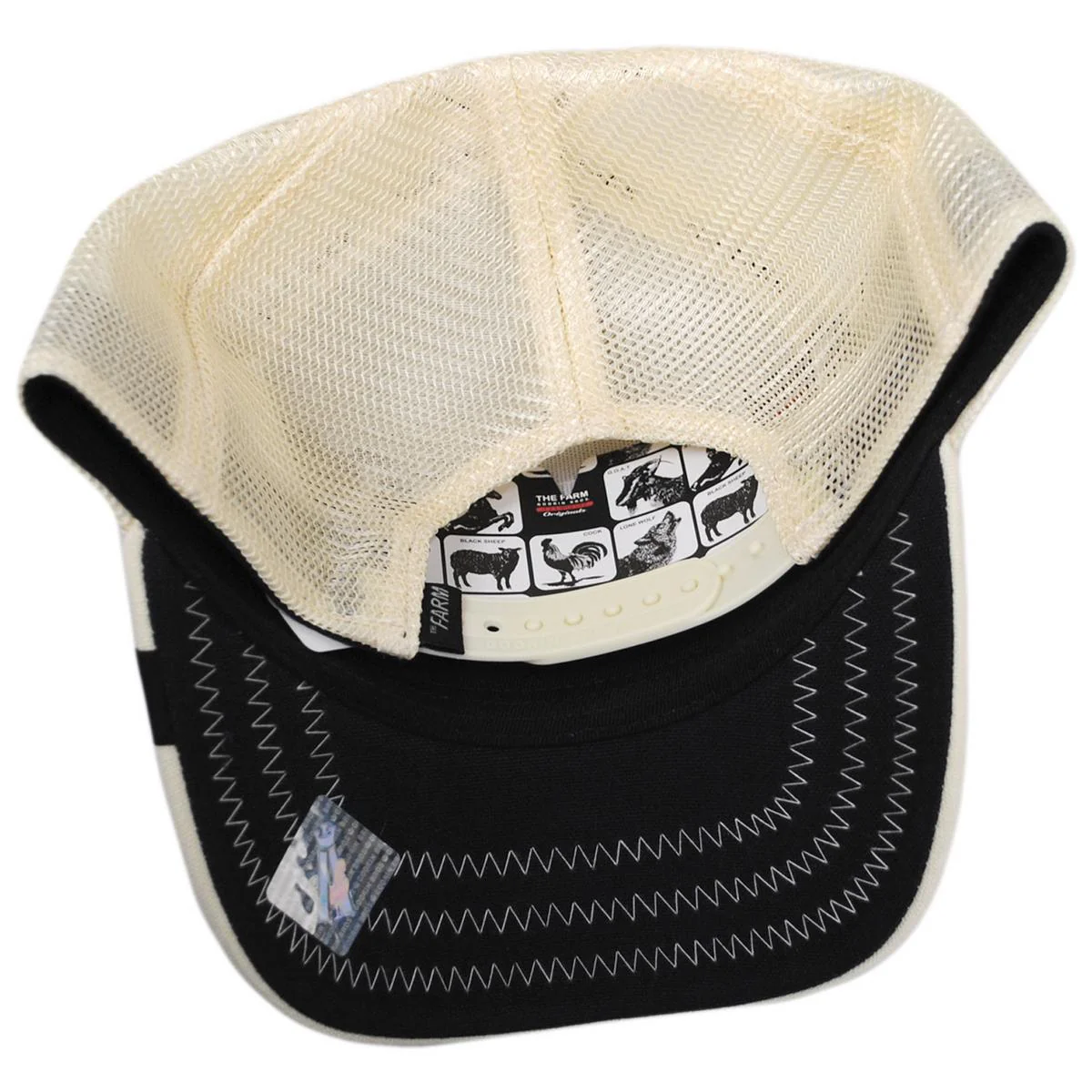 Menace Mesh Trucker Snapback Baseball Cap - Image 4