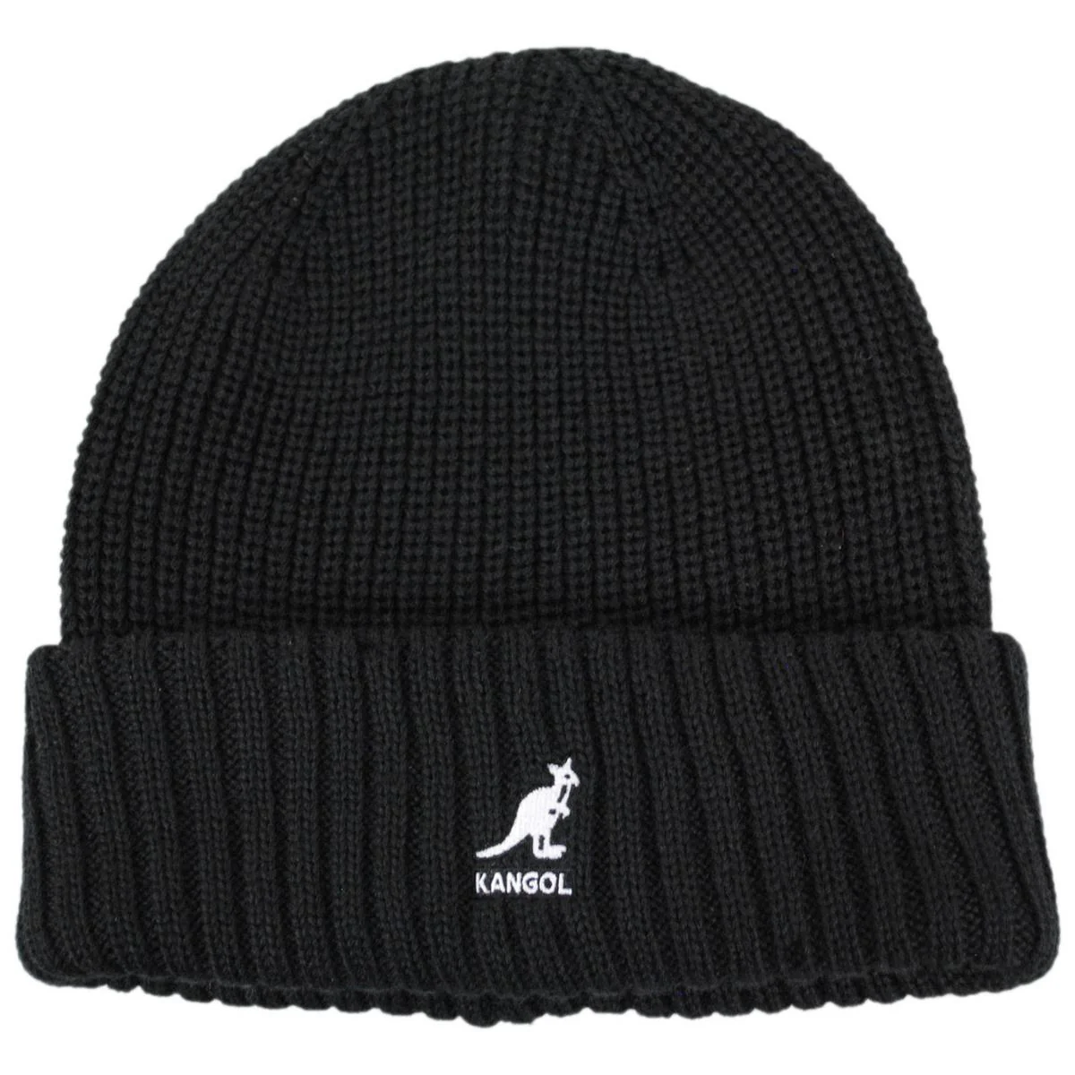 Merino Wool Rib Beanie Hat - Image 9