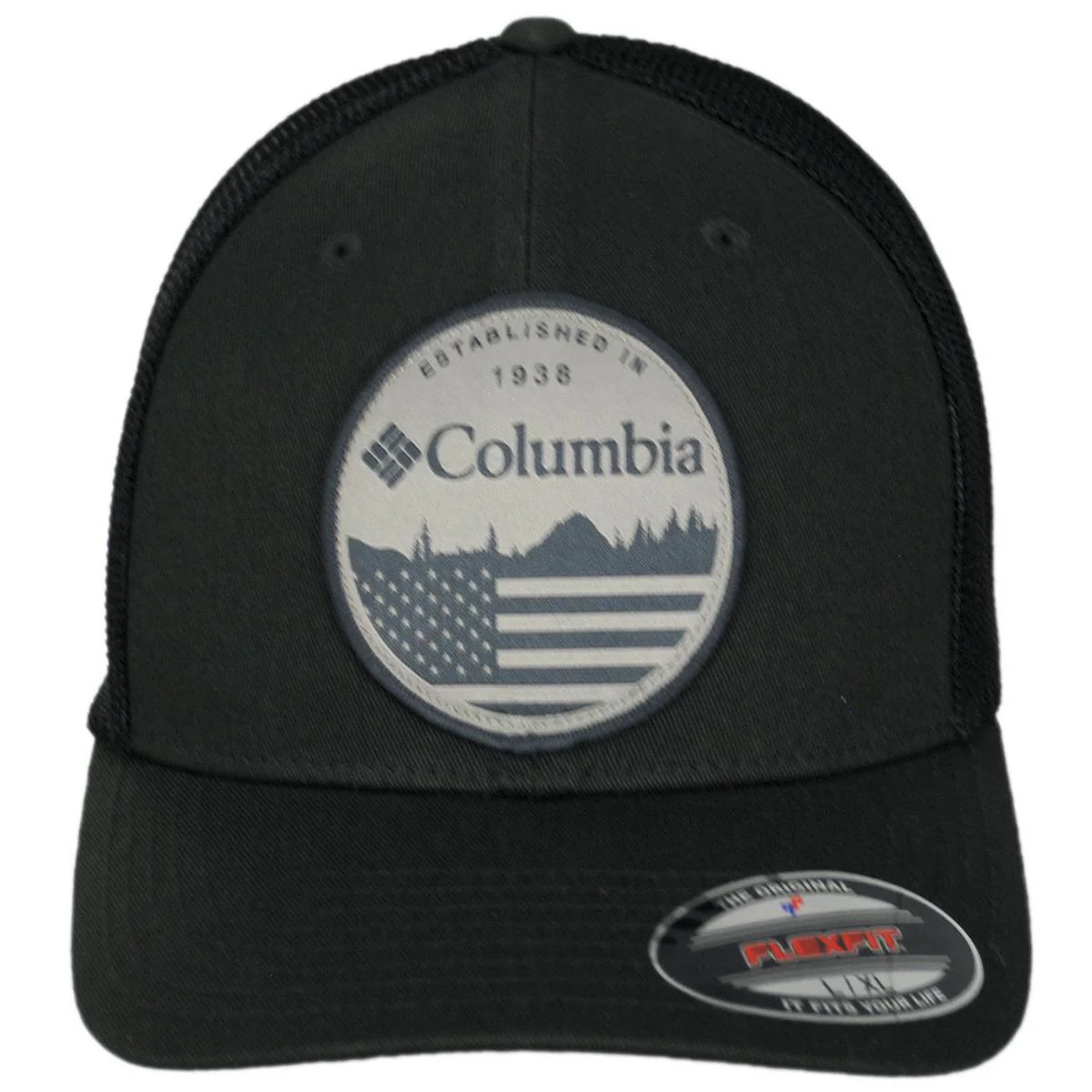 Mesh Flexfit Fitted Baseball Cap - Image 2